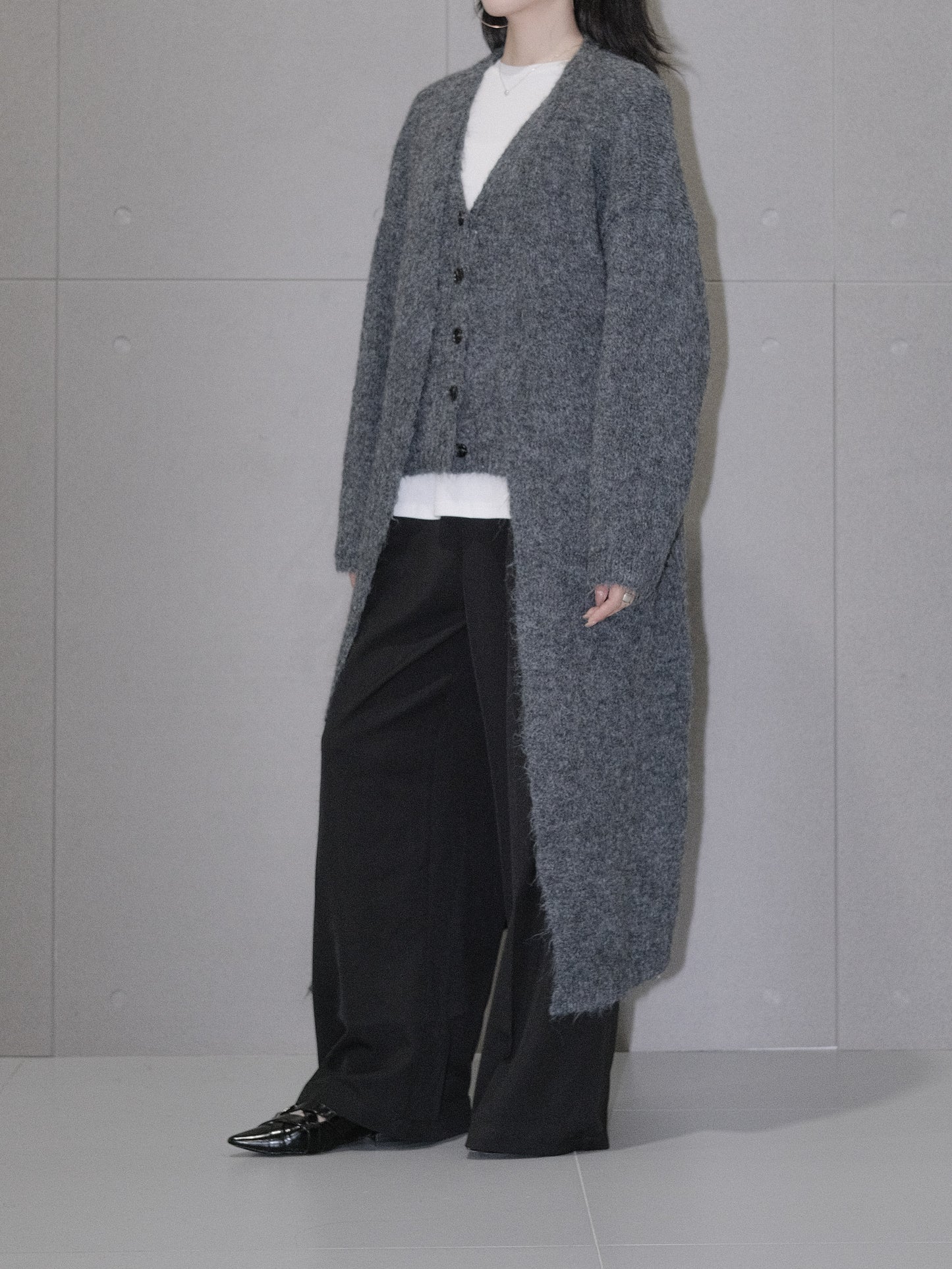 Fuzzy Sweater Cardigan