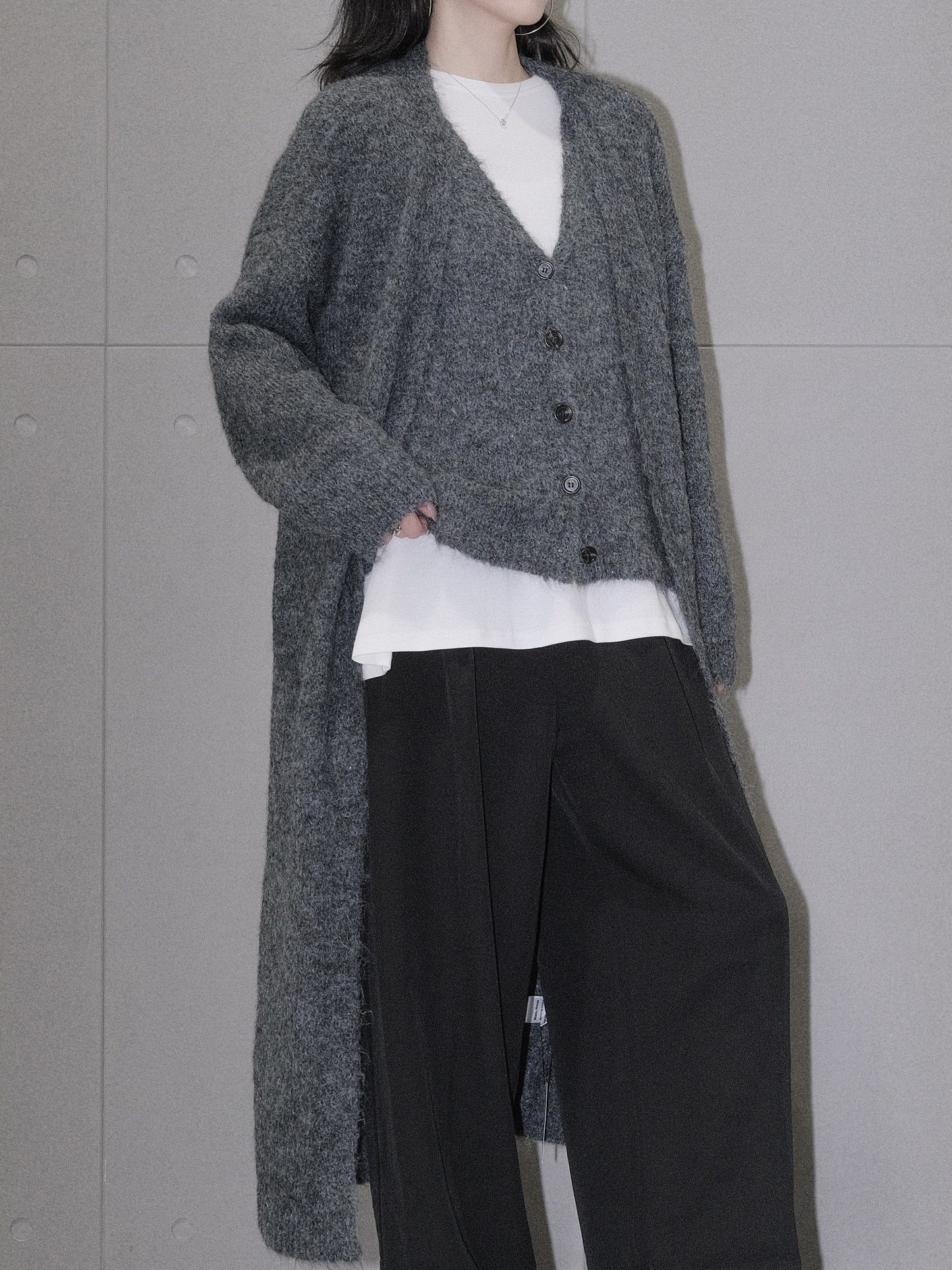 Fuzzy Sweater Cardigan
