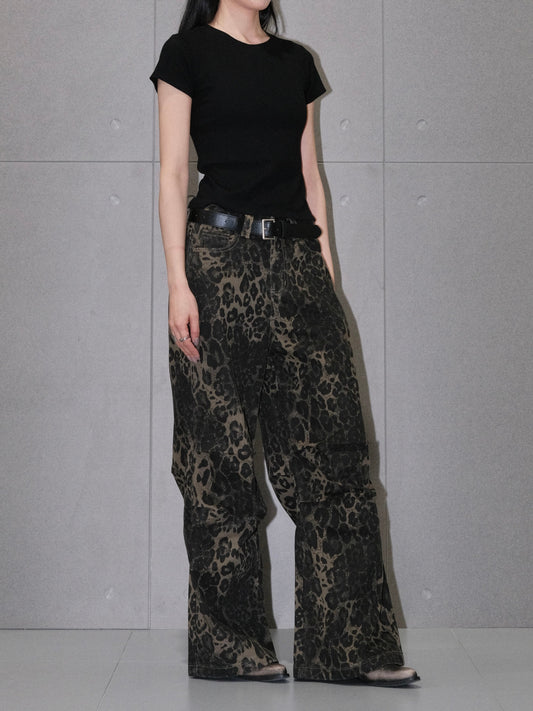 Leopard Loose Pants