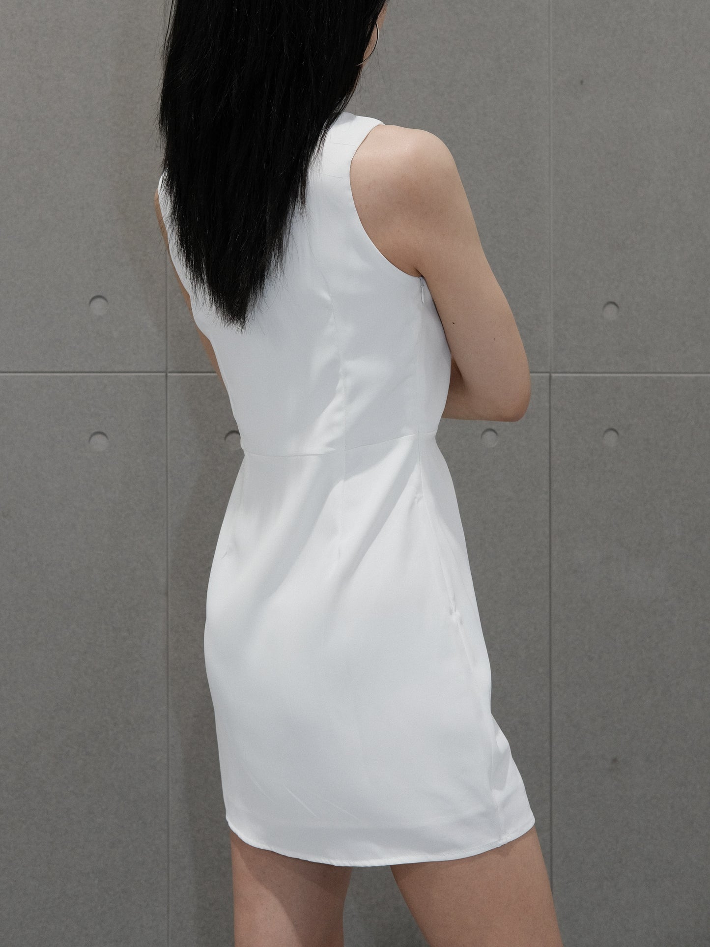 Tie Front Mini Dress