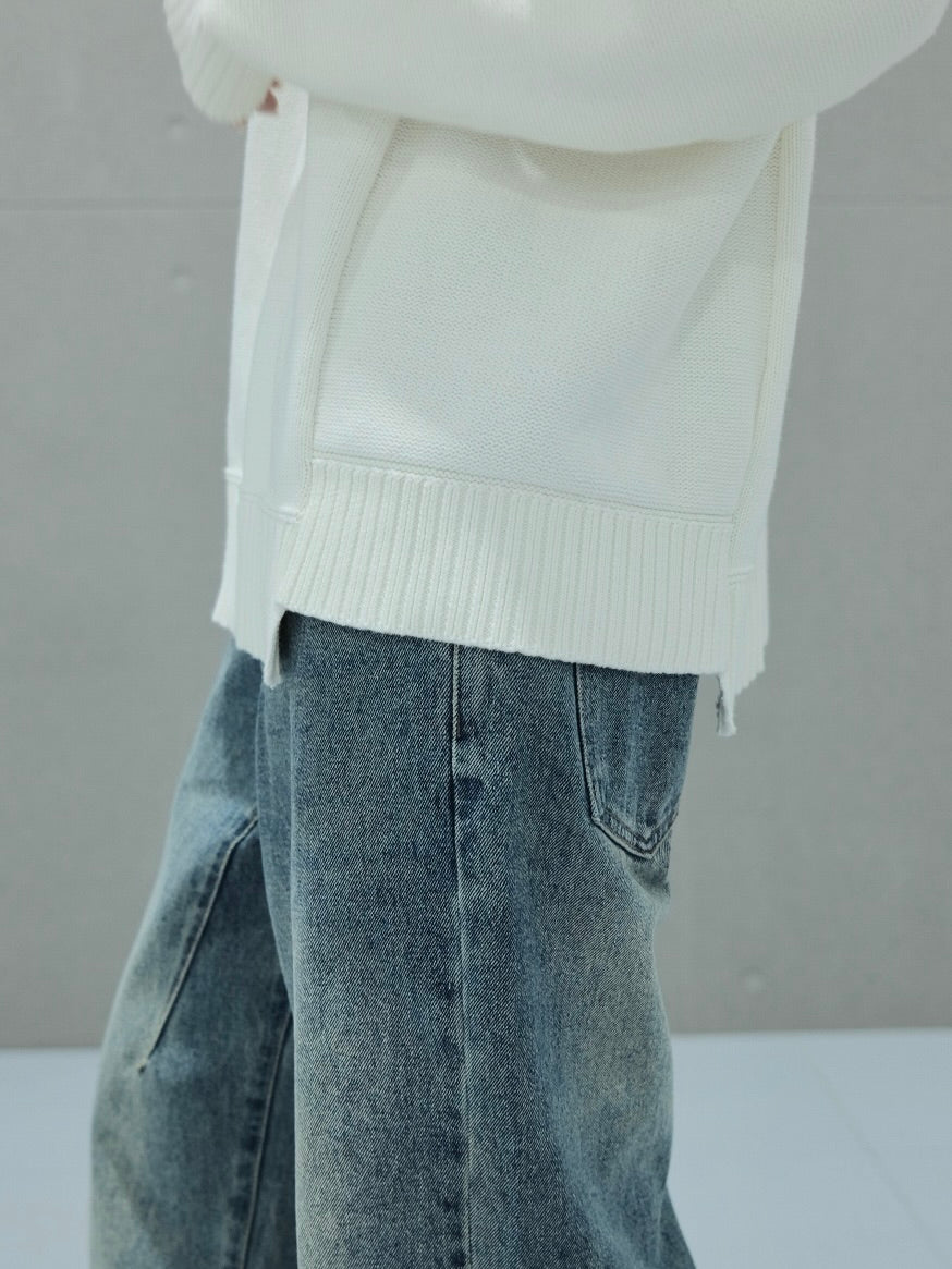 The Boxy Sweater in Everyday Cotton