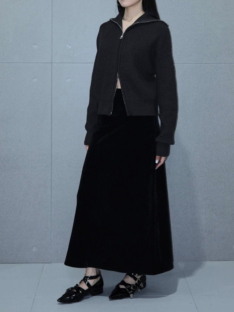 High-Rise Maxi Skirt