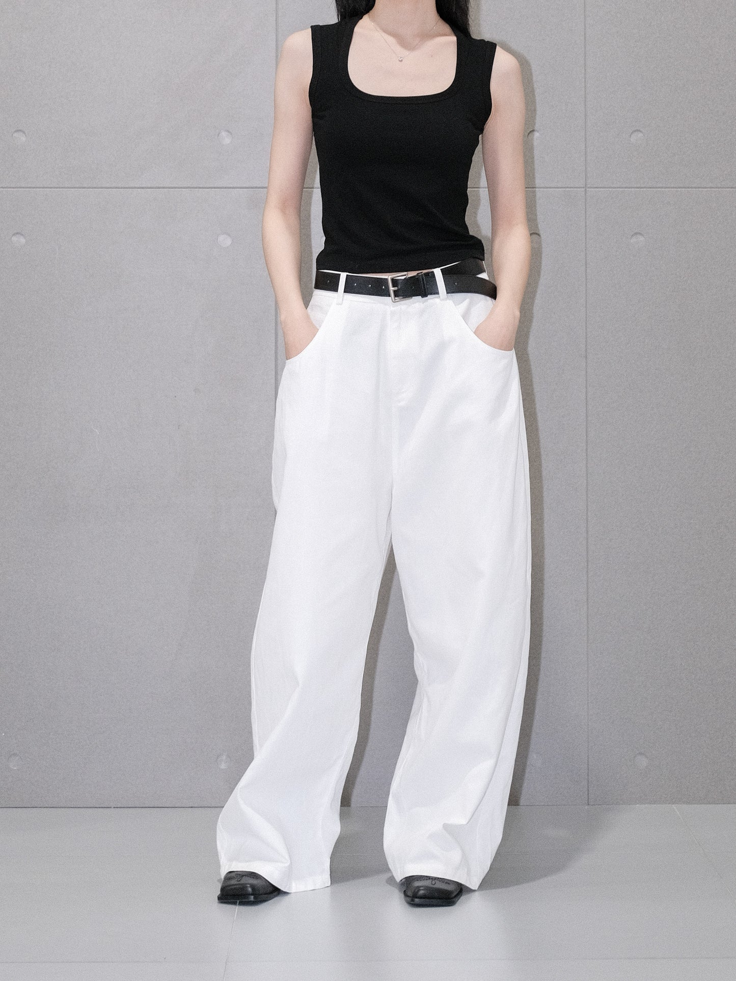 Cotton Scoopneck Tank