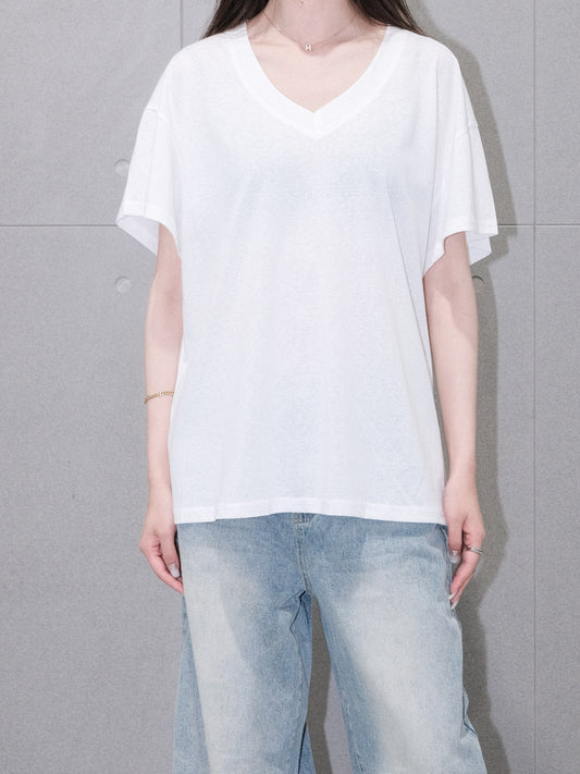Slouchy V-Neck T-Shirt