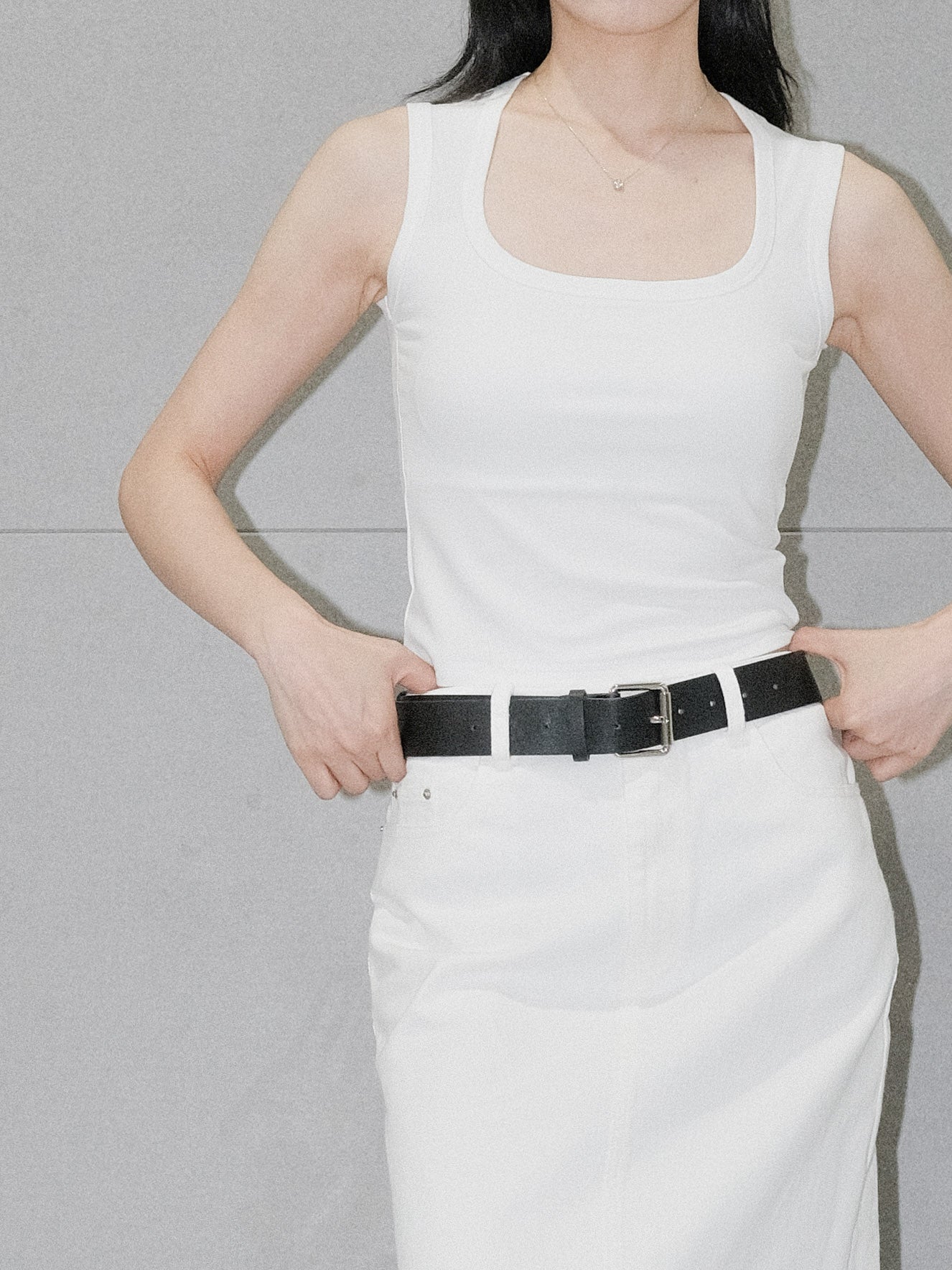 Cotton Scoopneck Tank