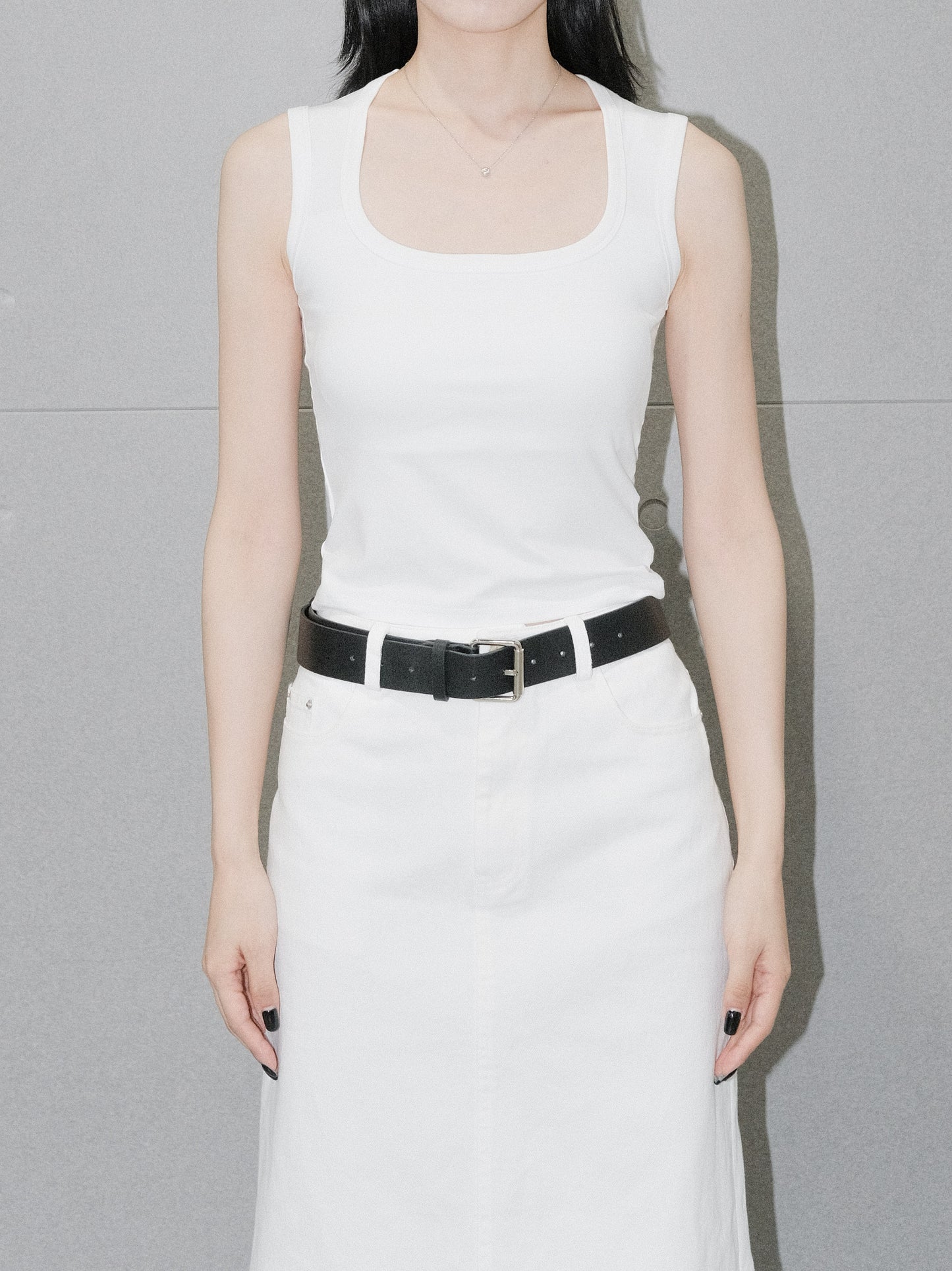 Cotton Scoopneck Tank
