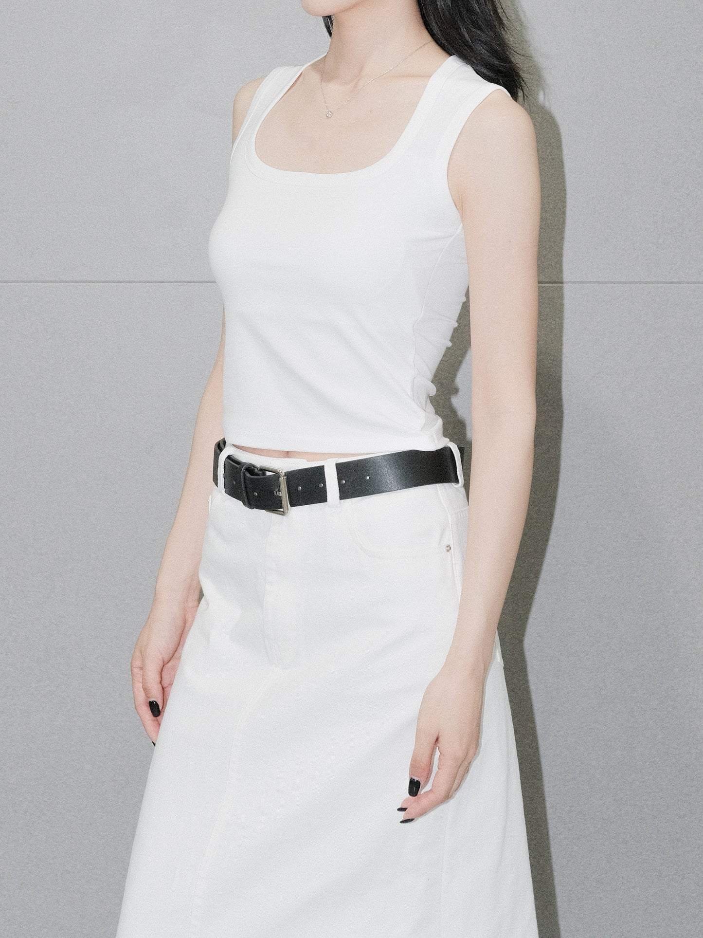 Cotton Scoopneck Tank