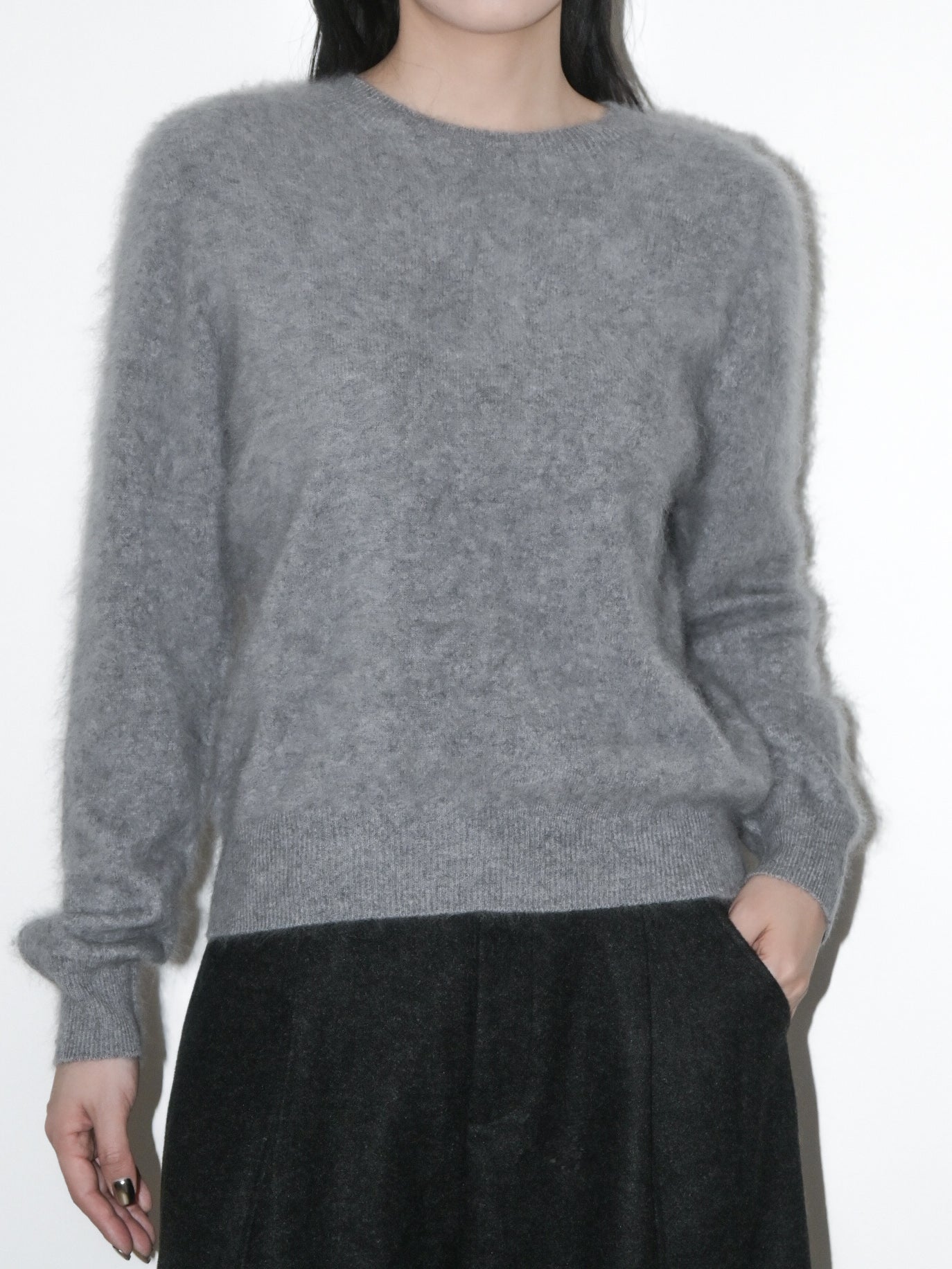 Brushed Cashmere Sweater