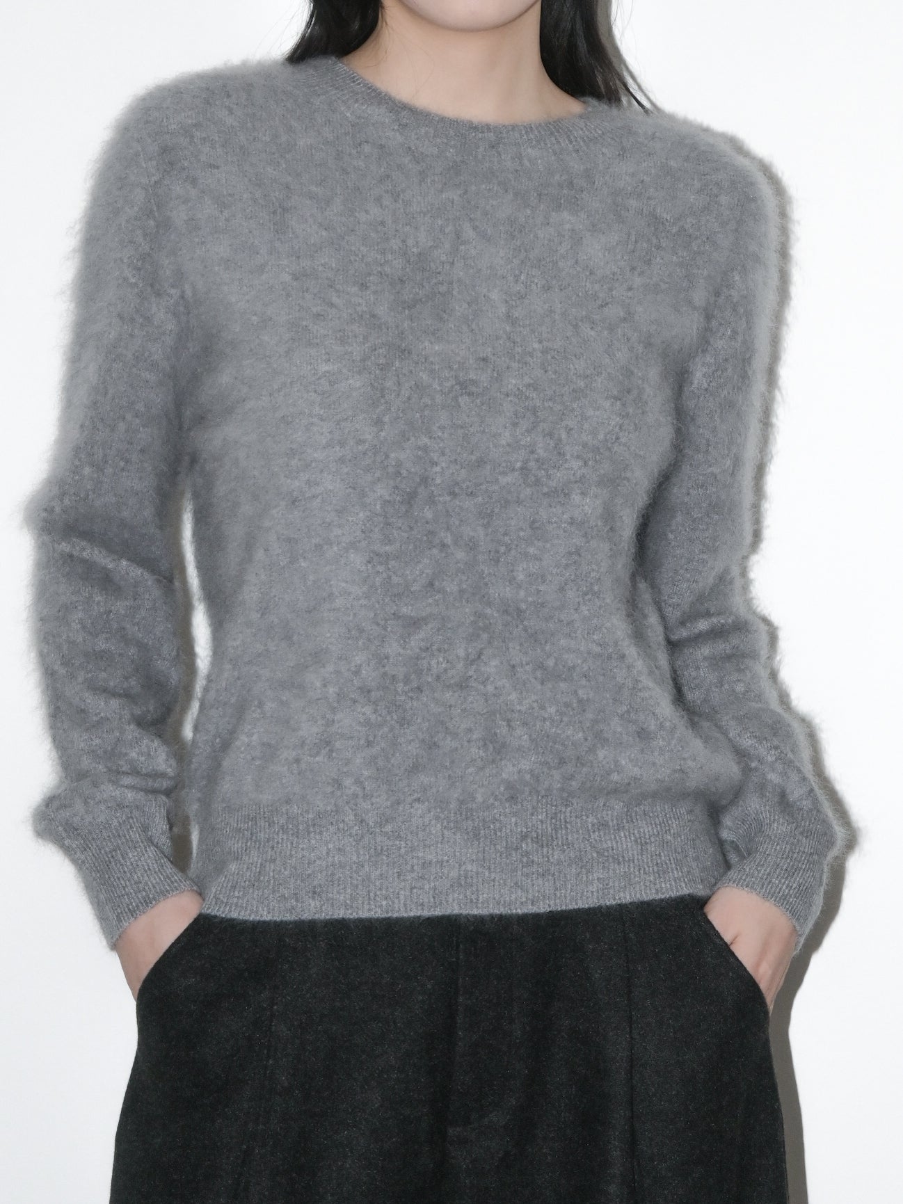 Brushed Cashmere Sweater