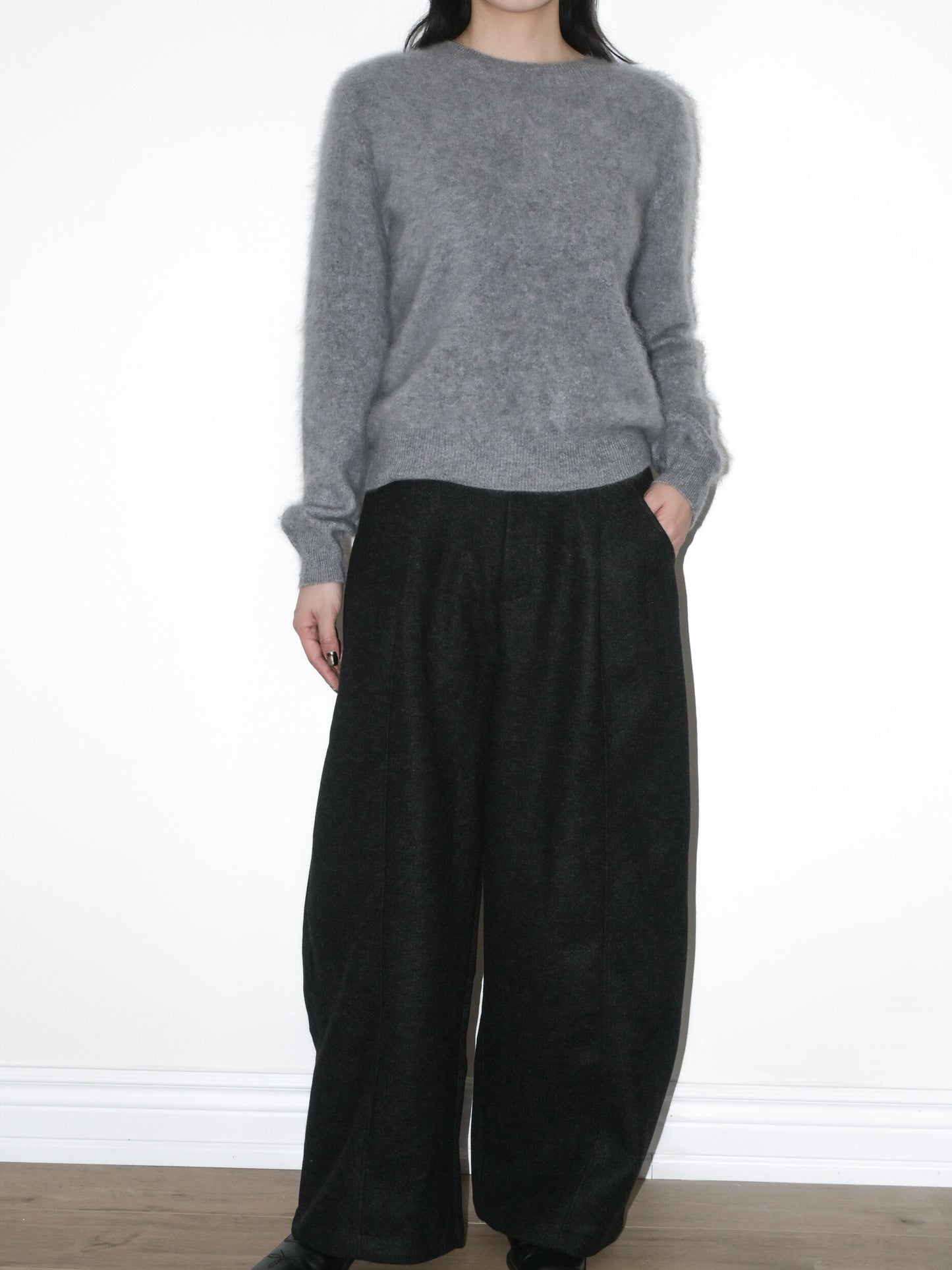 Brushed Cashmere Sweater