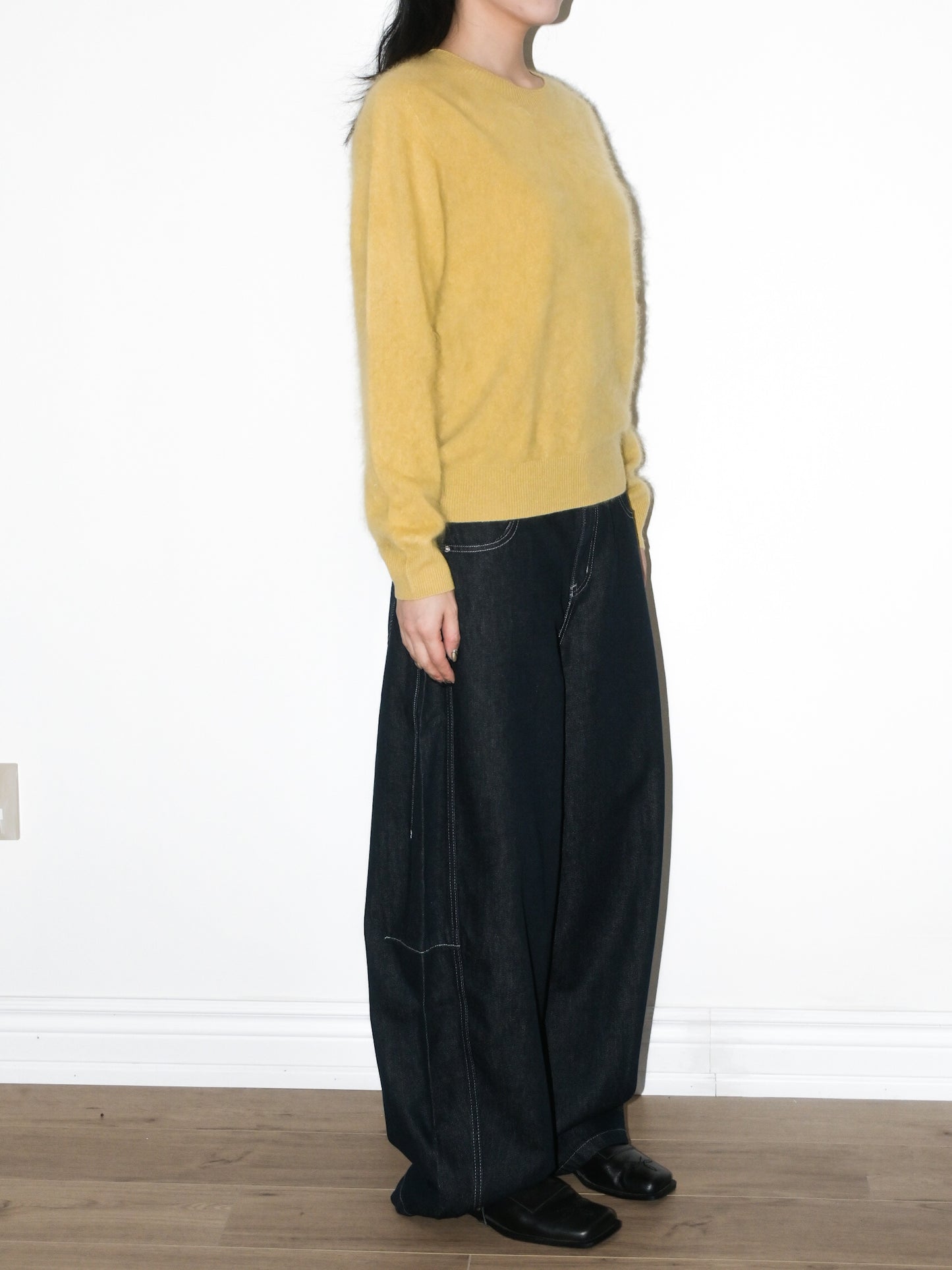 Brushed Cashmere Sweater