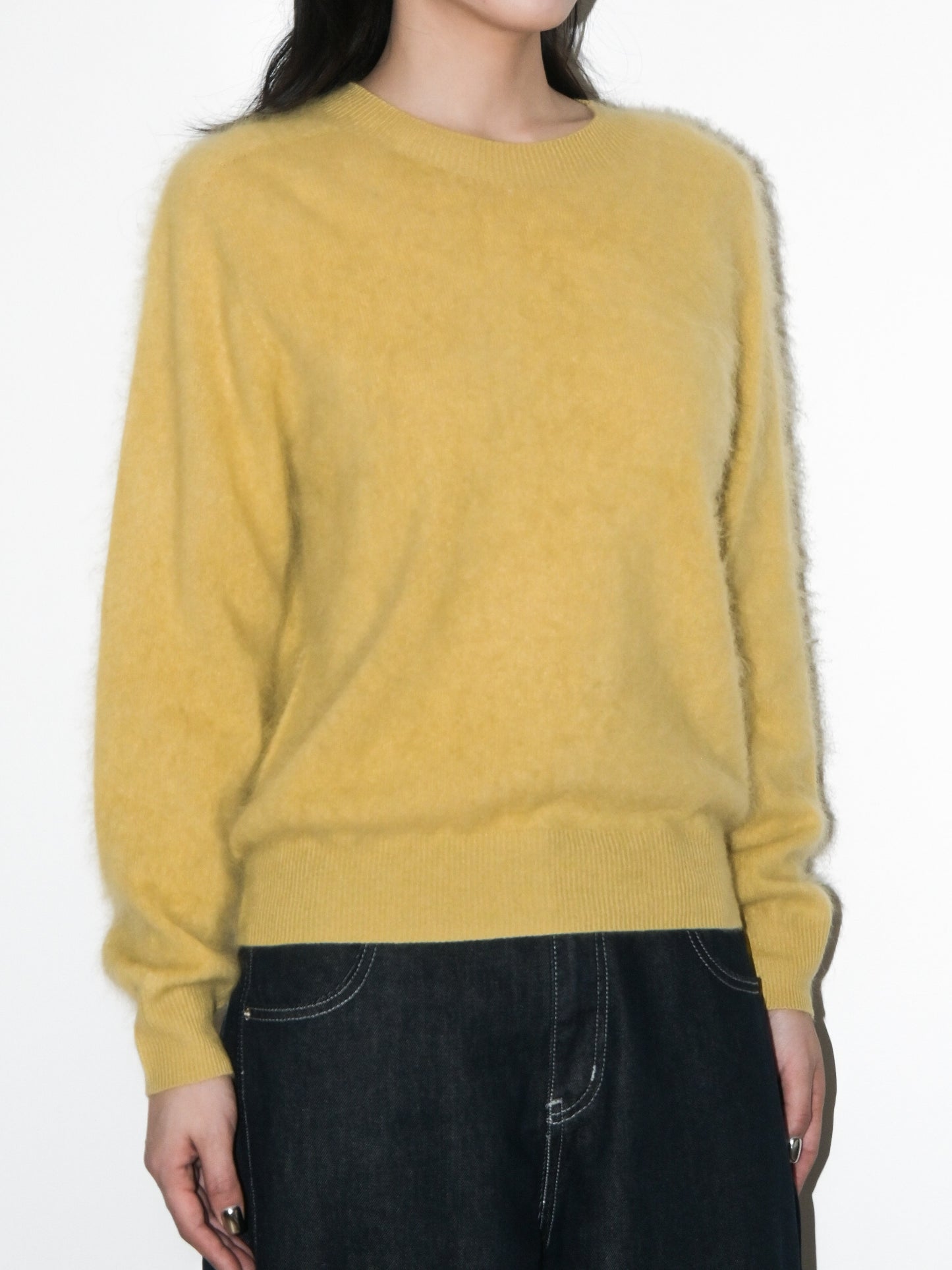 Brushed Cashmere Sweater