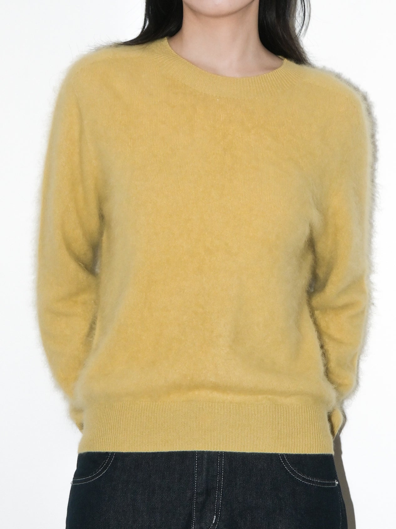 Brushed Cashmere Sweater