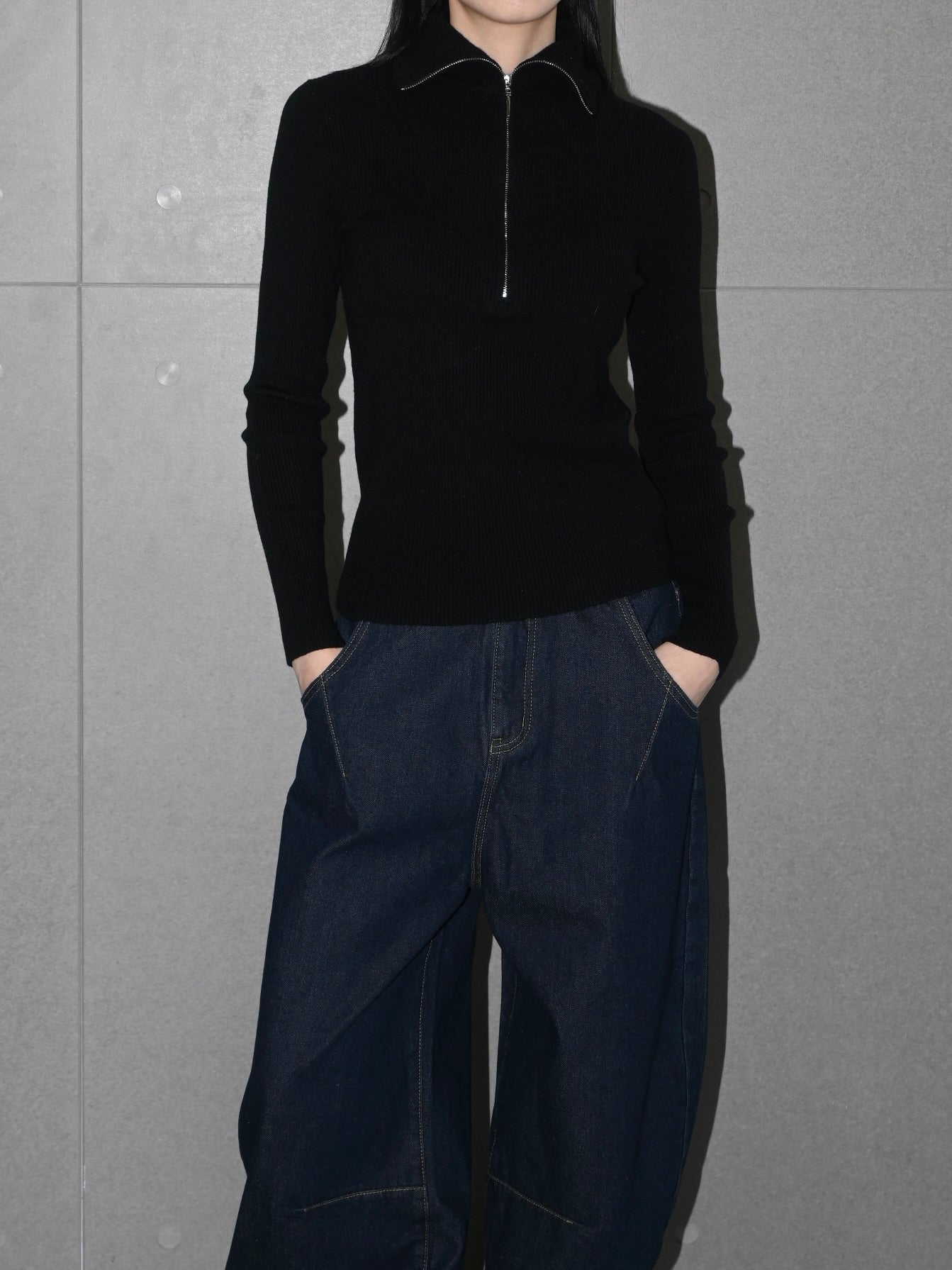 Half-Zip Merino Sweater