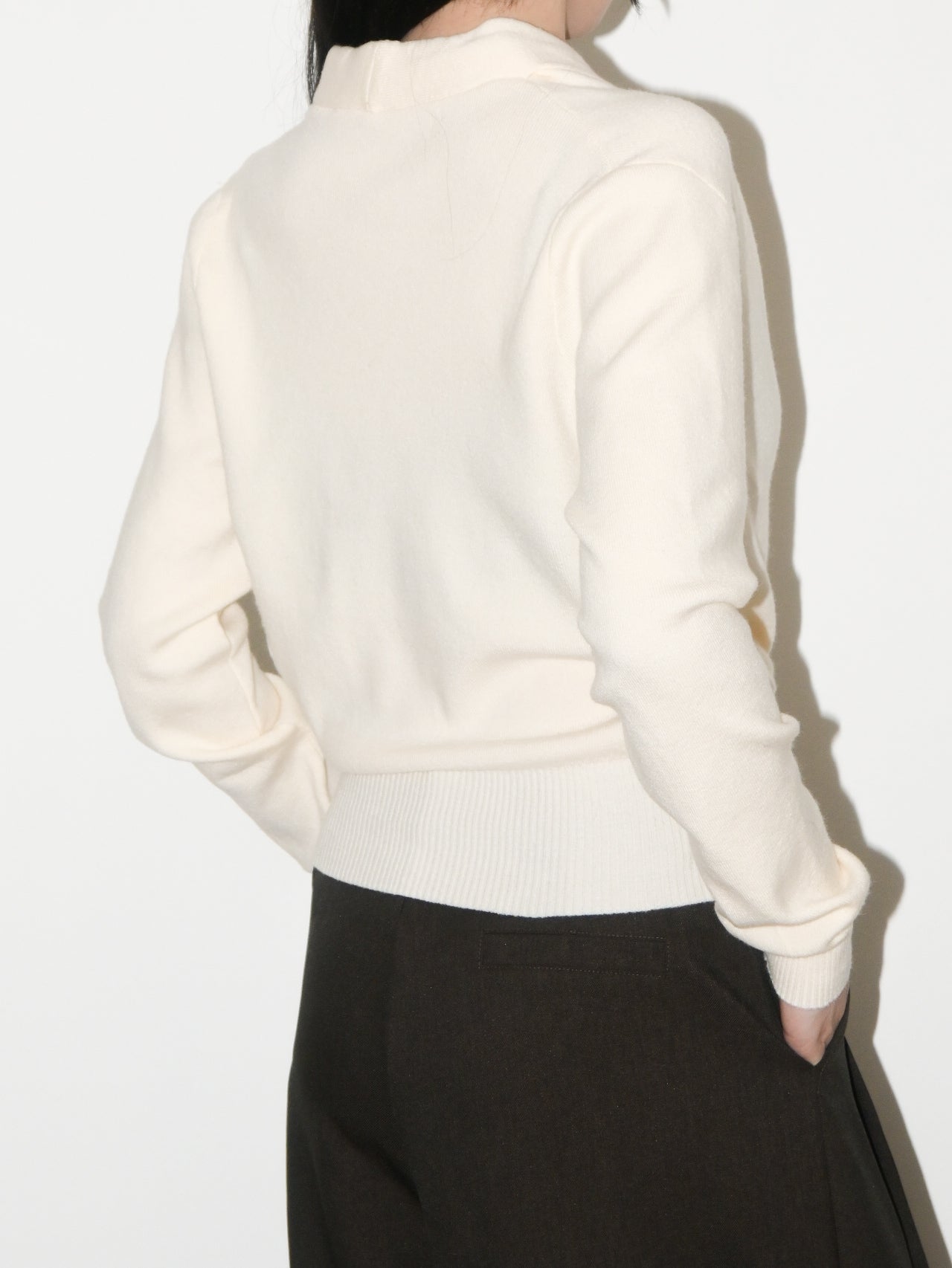 Wrap Wool Sweater