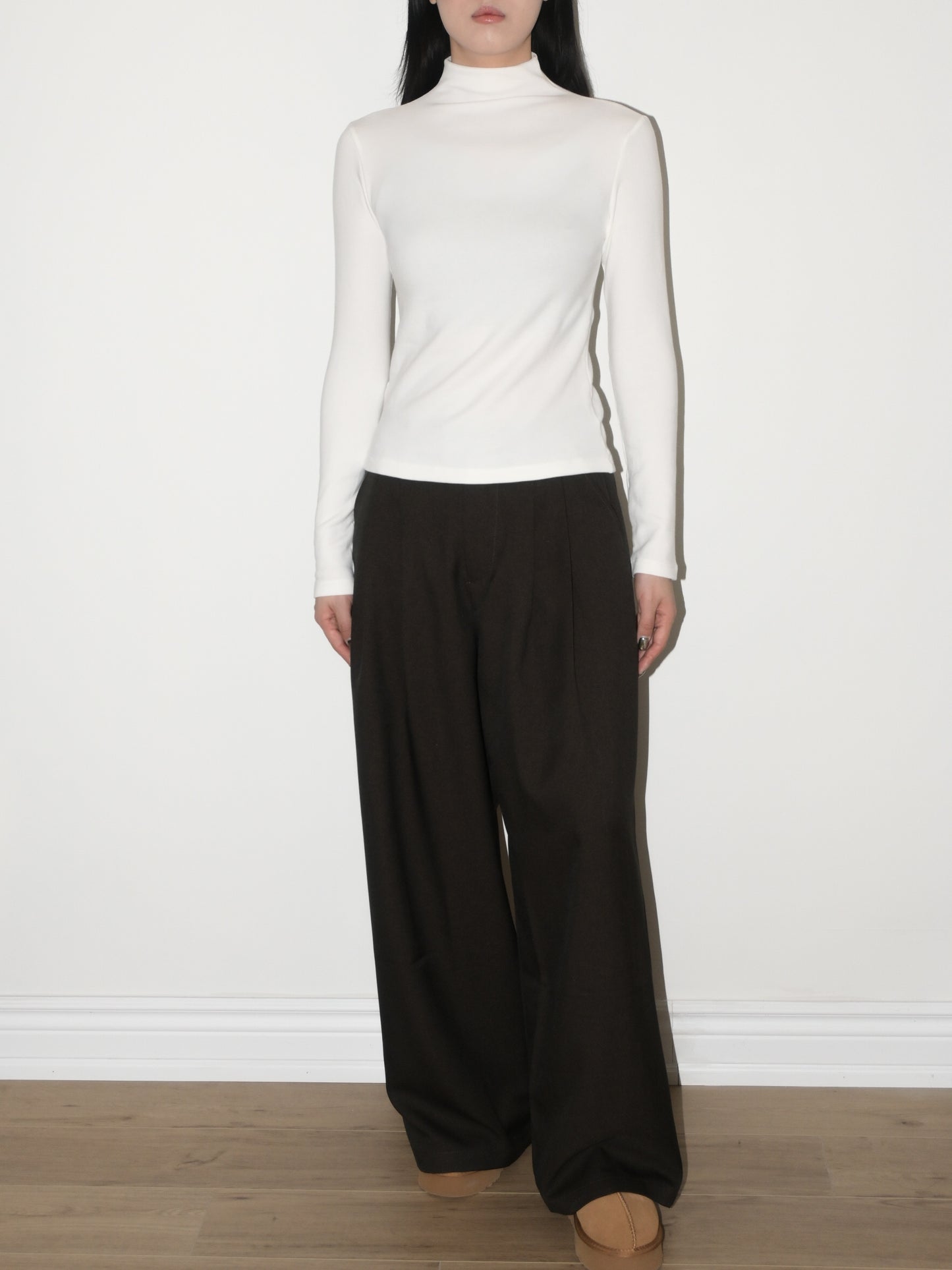 Fleece Mockneck Longsleeve