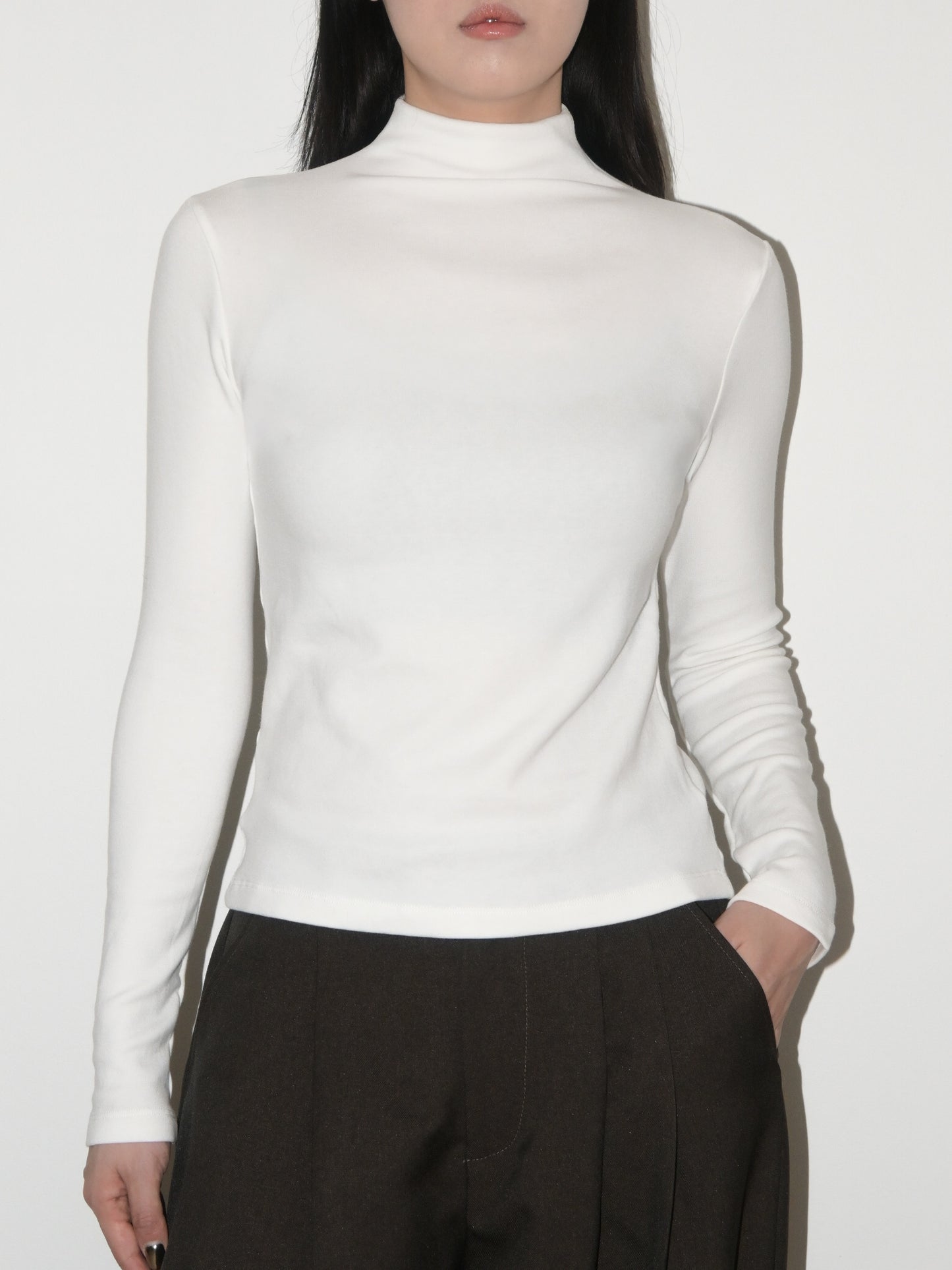 Fleece Mockneck Longsleeve