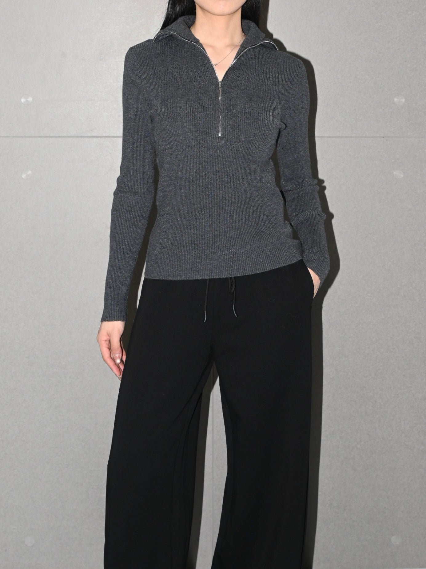 Half-Zip Merino Sweater
