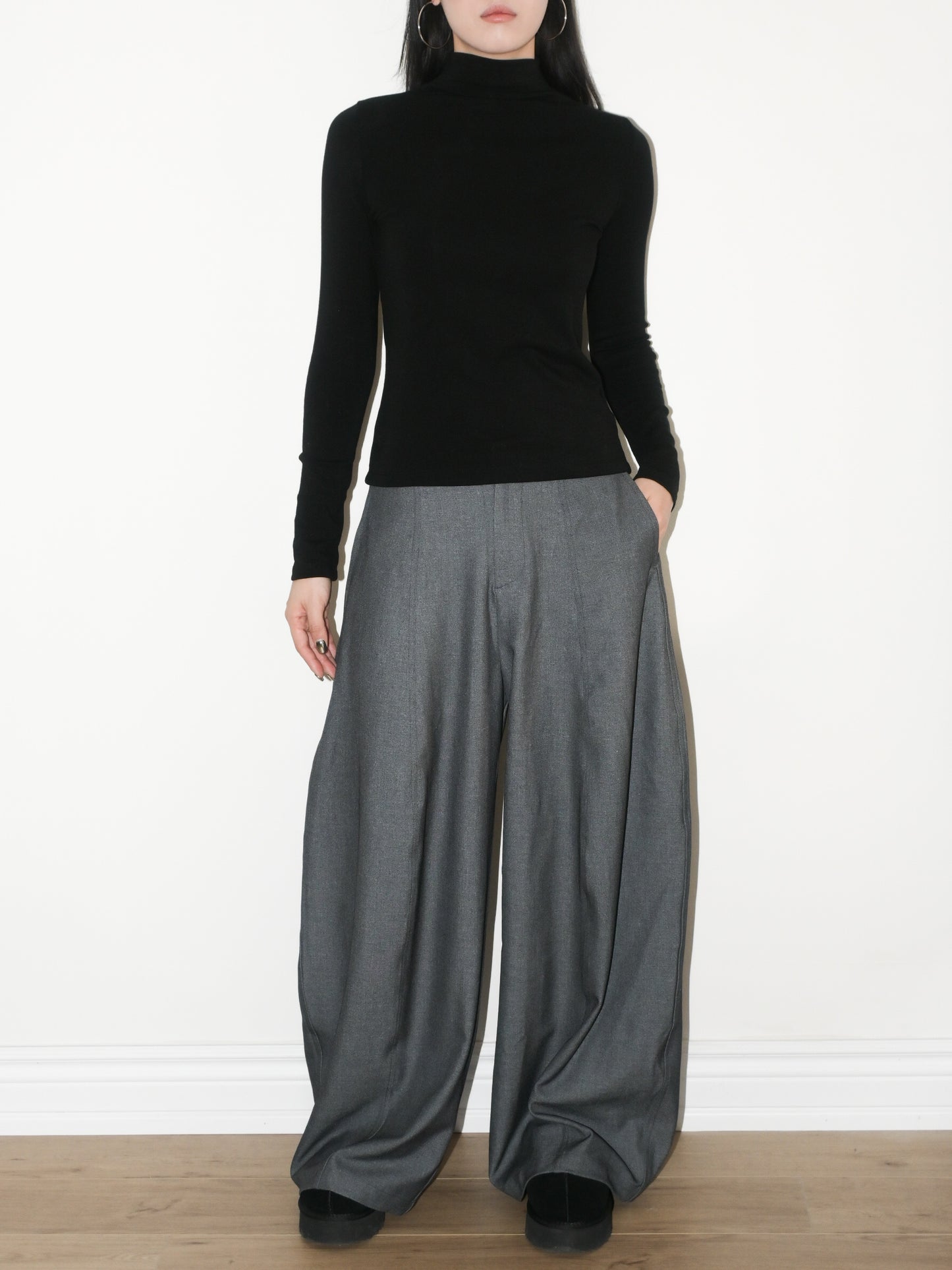 Fleece Mockneck Longsleeve