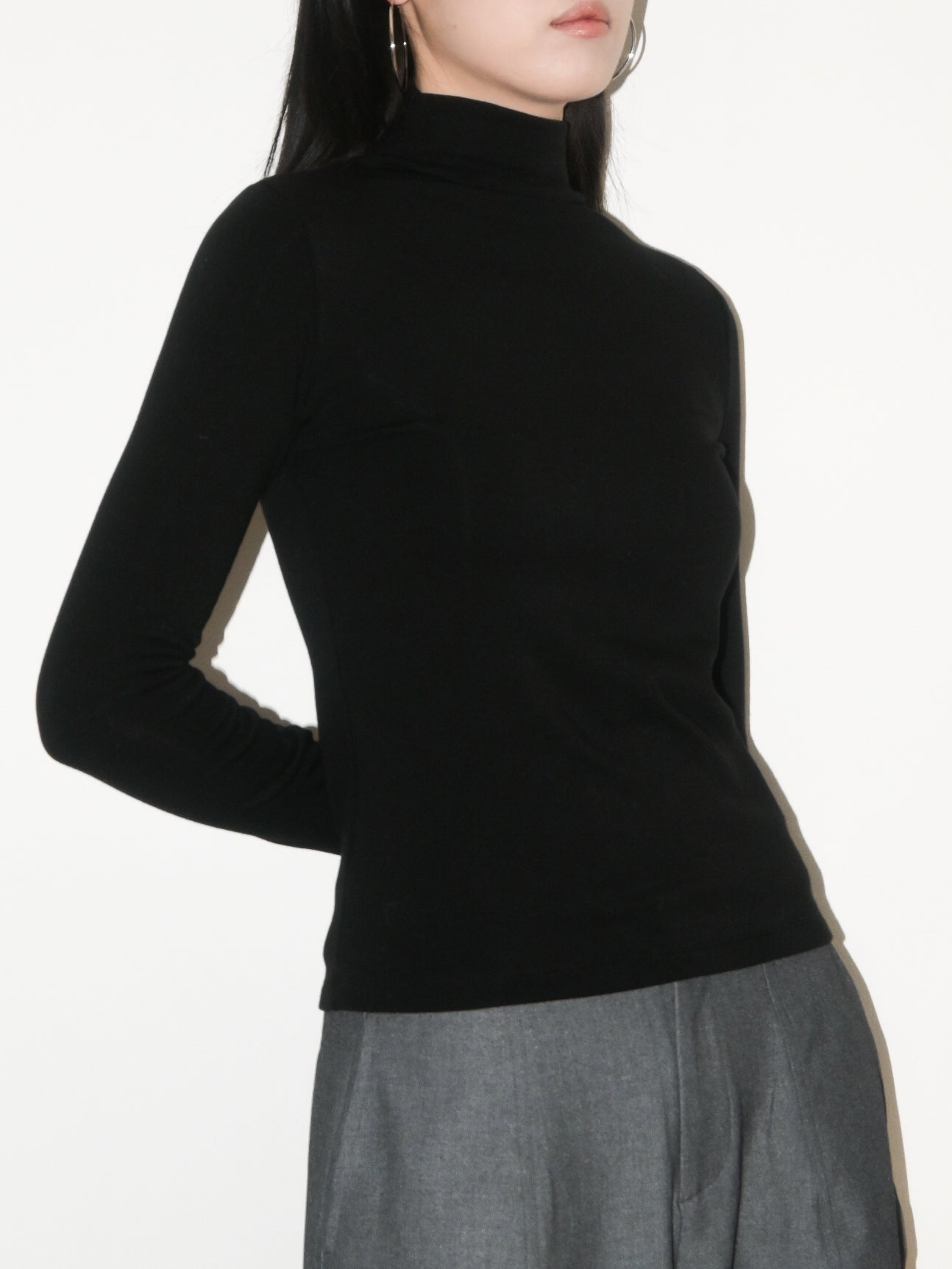 Fleece Mockneck Longsleeve