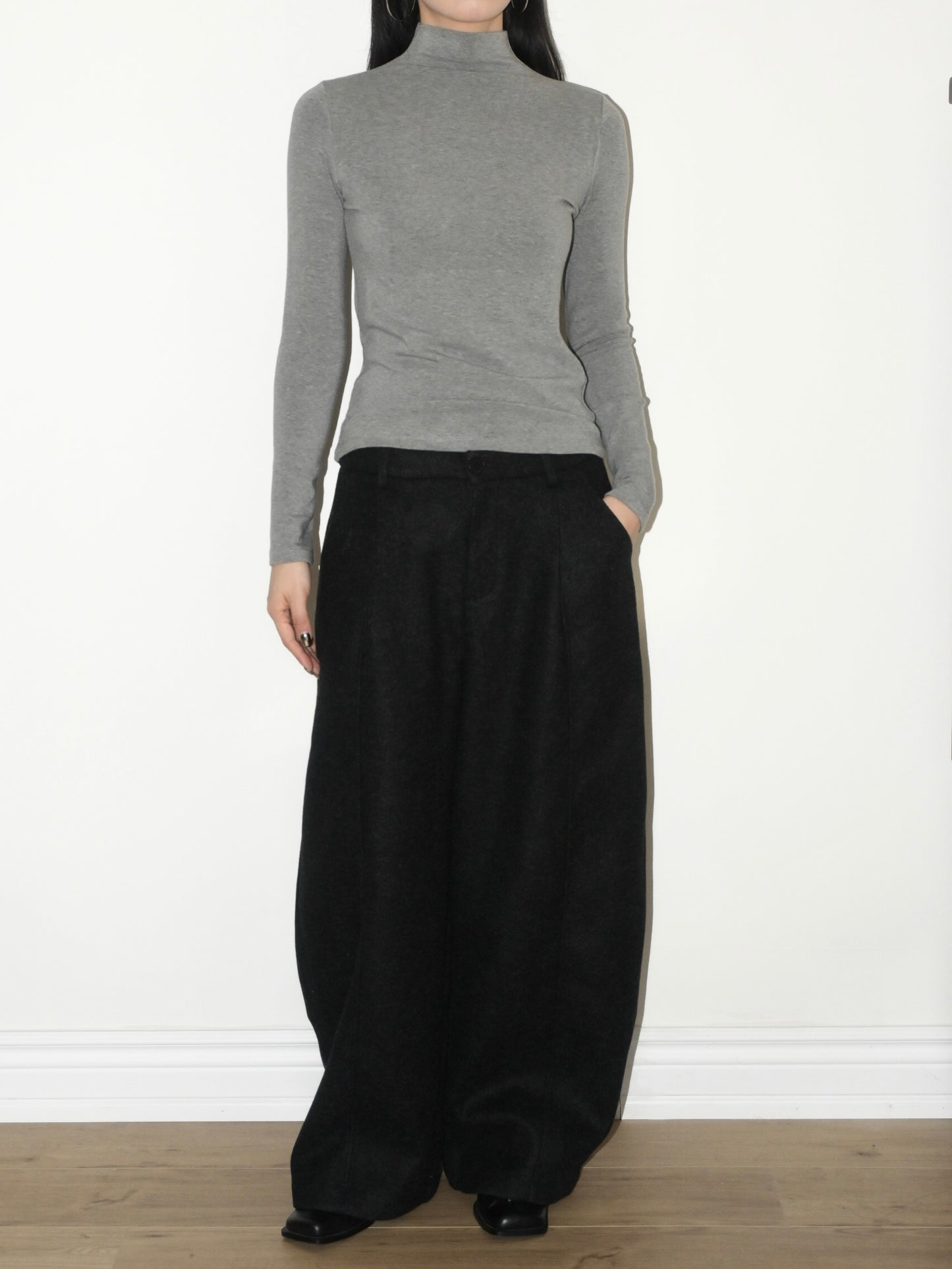 Fleece Mockneck Longsleeve