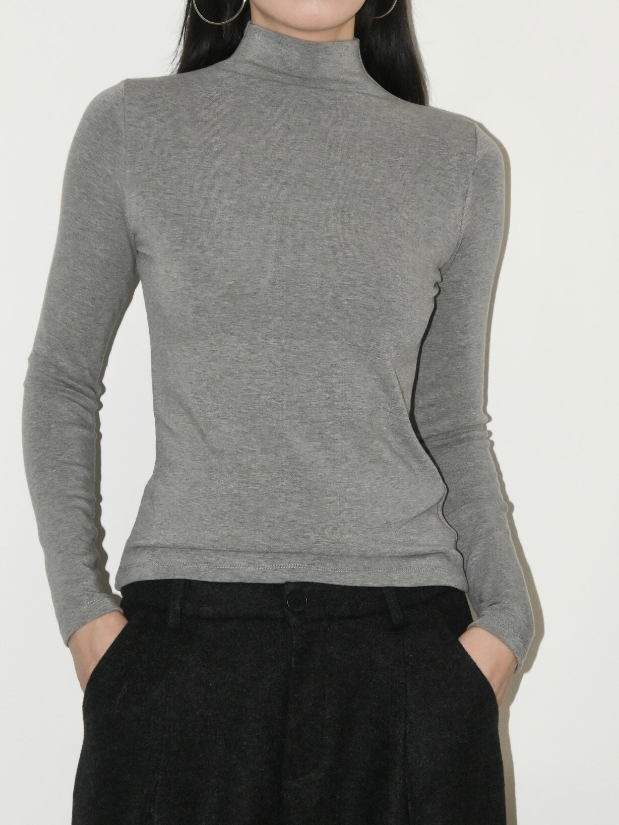 Fleece Mockneck Longsleeve