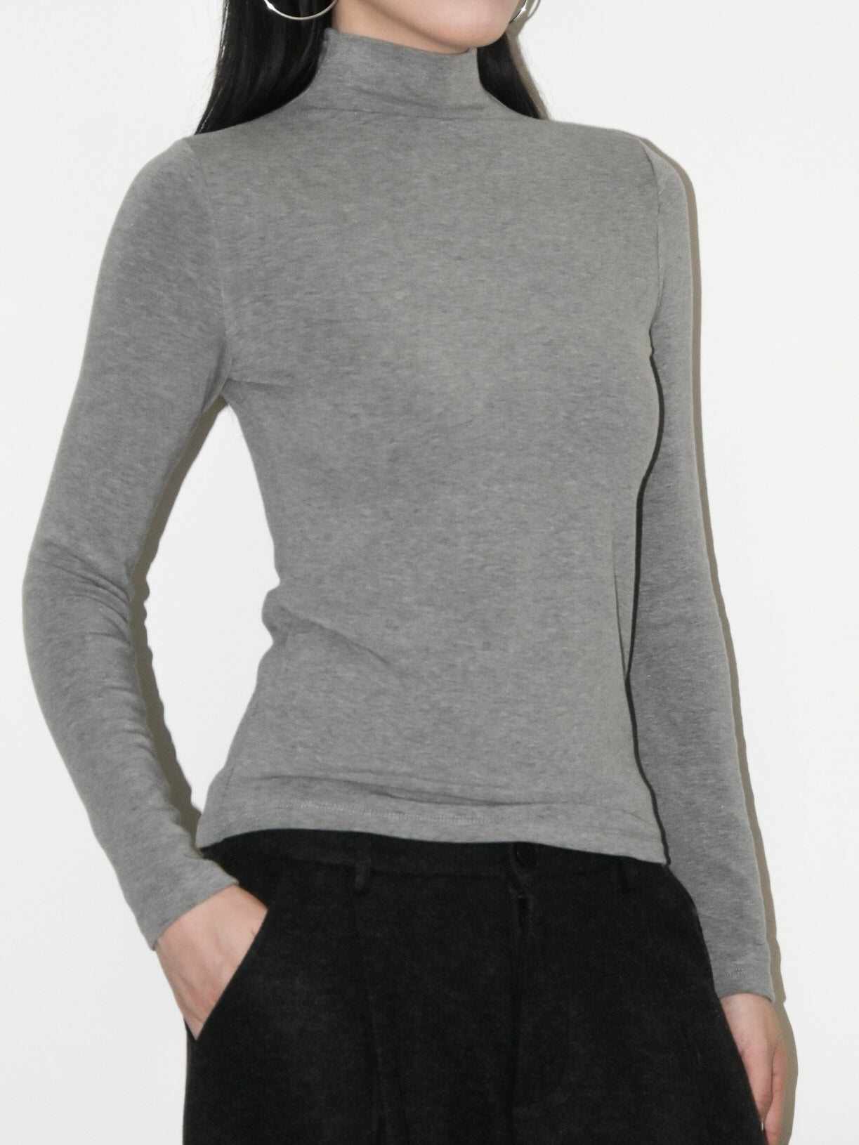 Fleece Mockneck Longsleeve