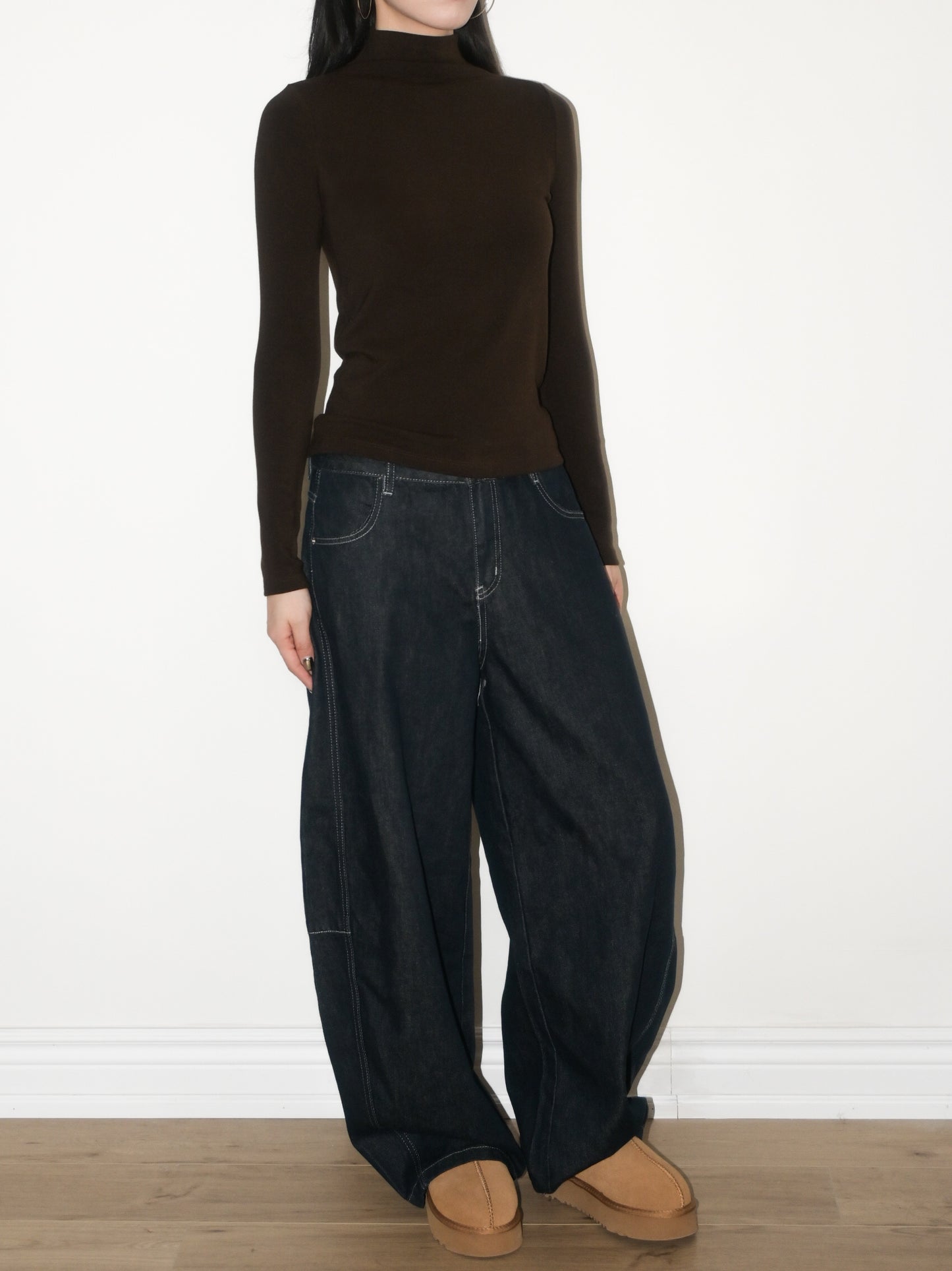 Fleece Mockneck Longsleeve