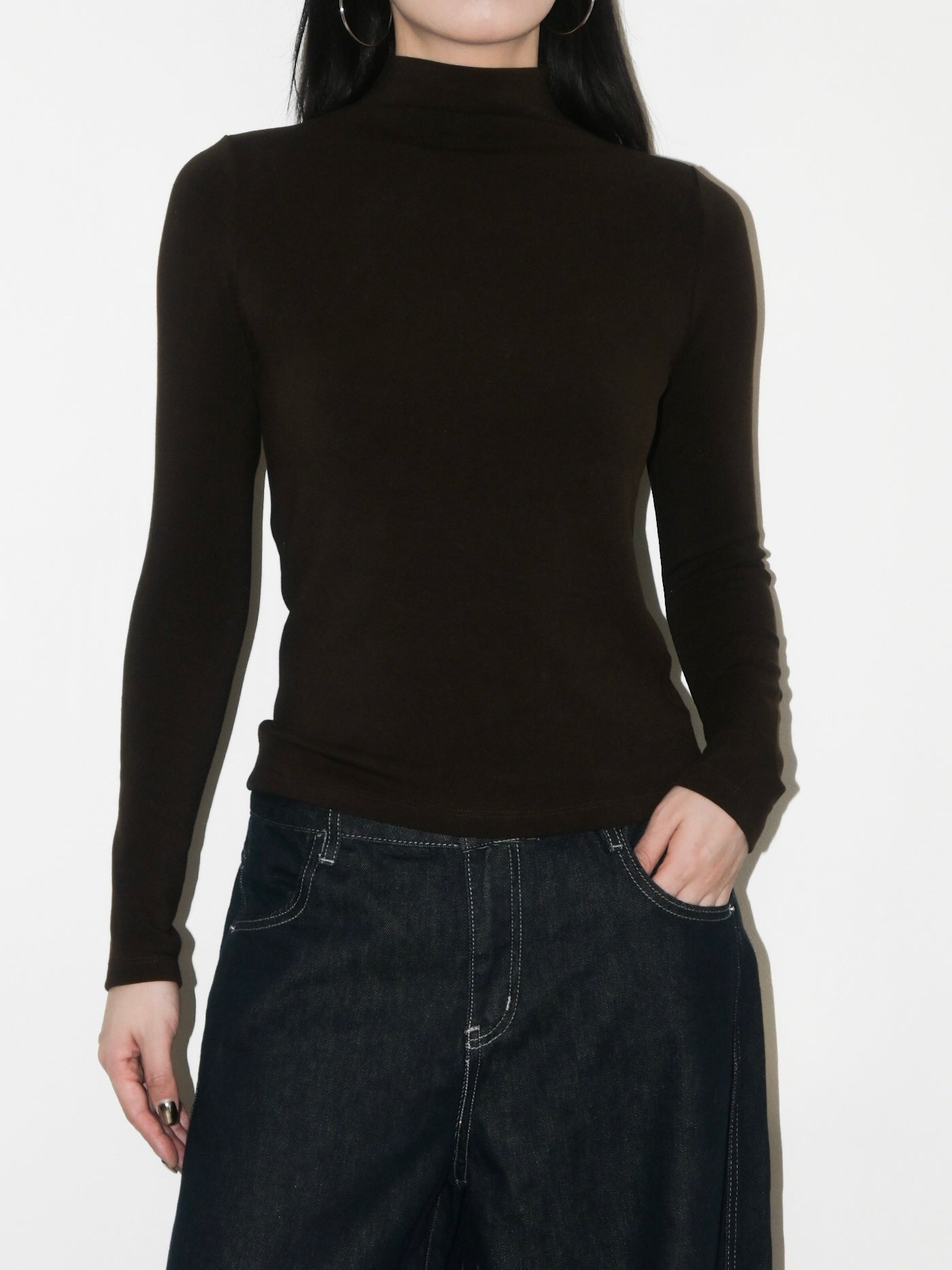 Fleece Mockneck Longsleeve