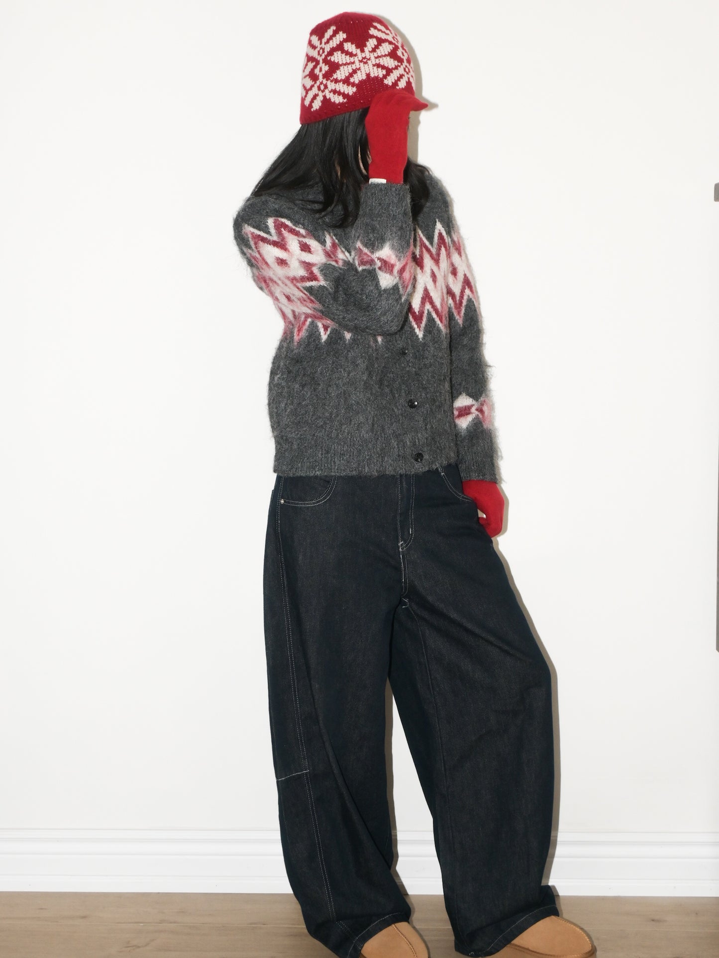 Snowflake Wool Toque