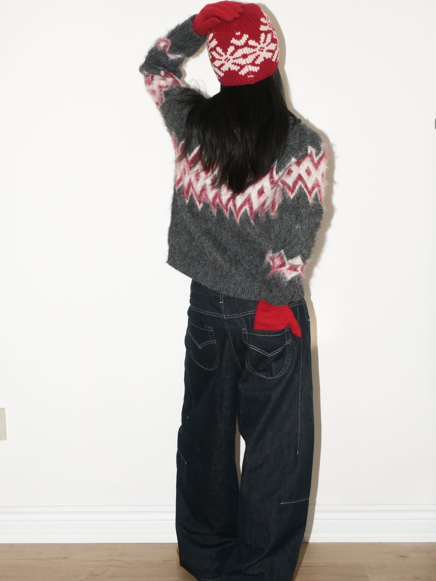 Snowflake Wool Toque