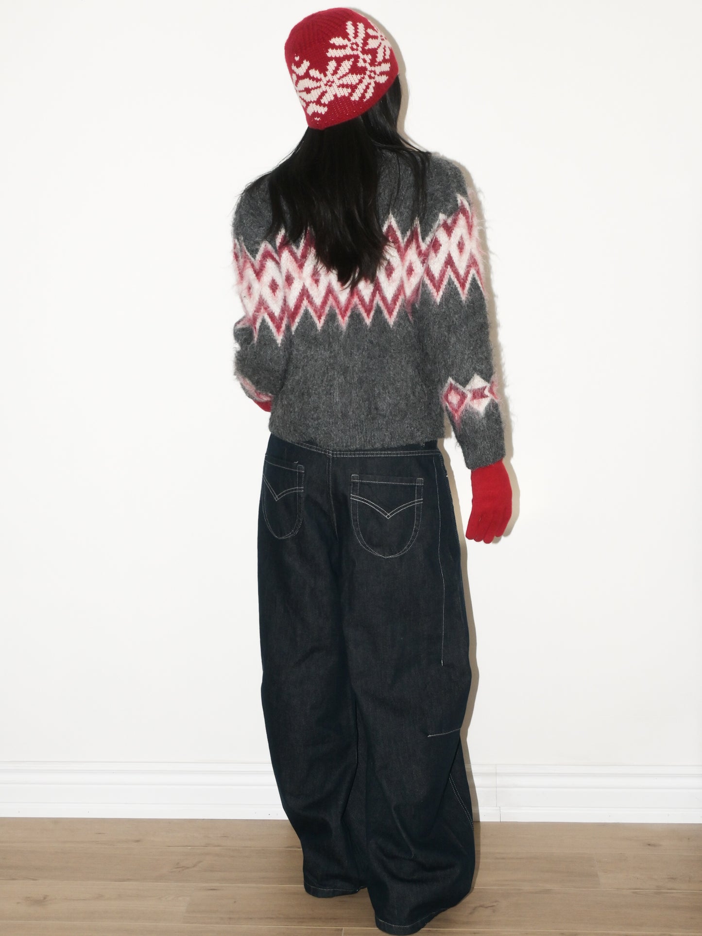 Snowflake Wool Toque