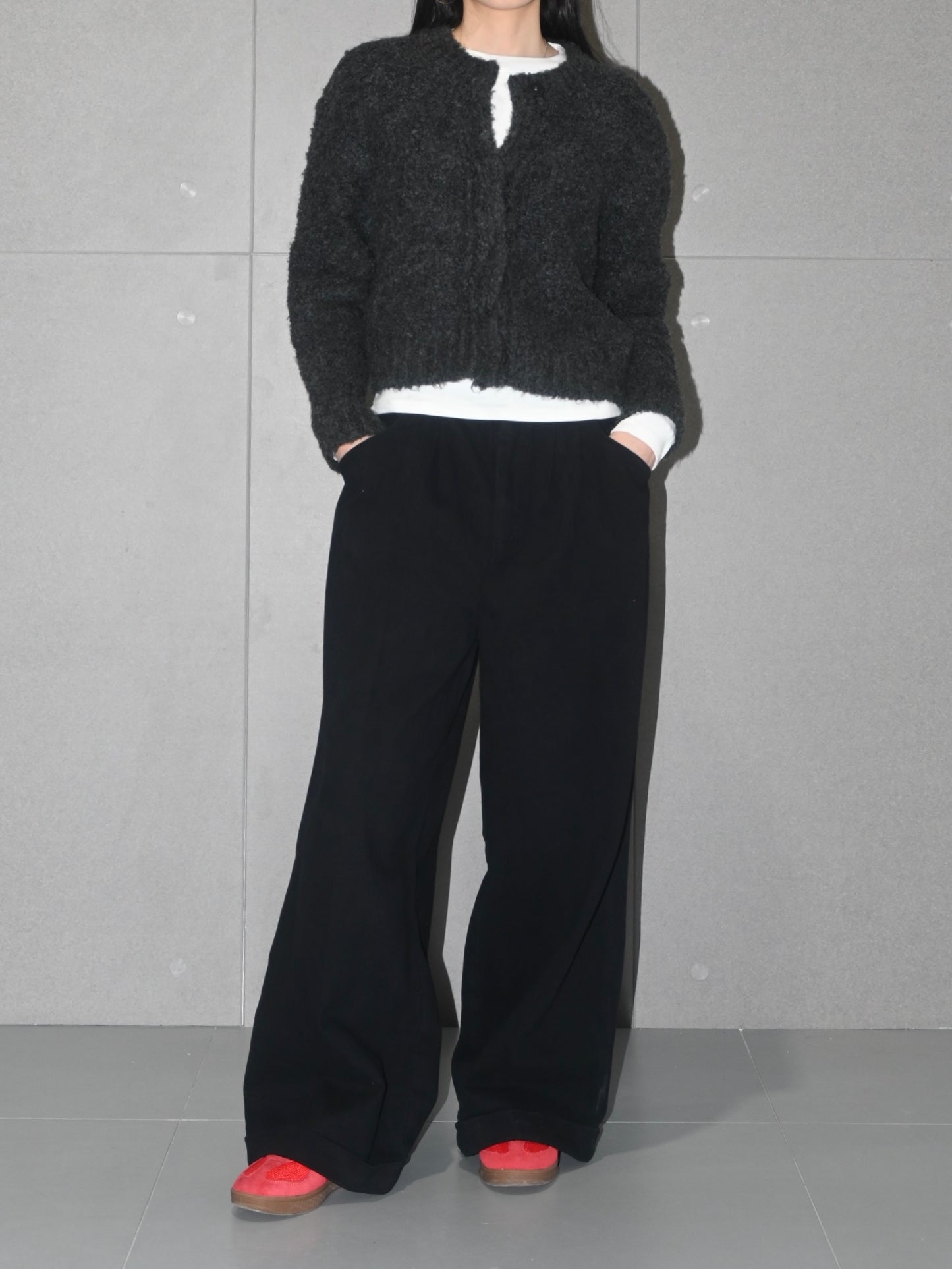 Fleece Wide Leg Pants