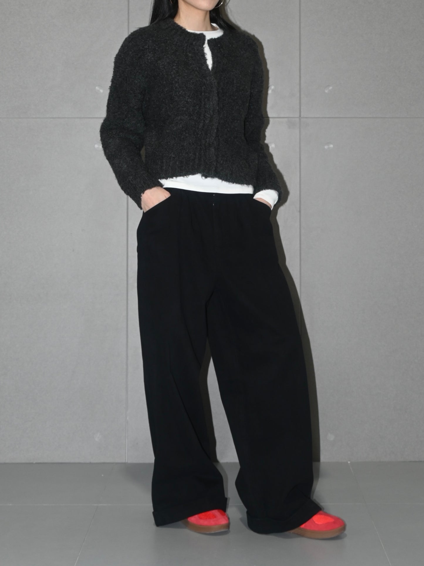 Fleece Wide Leg Pants