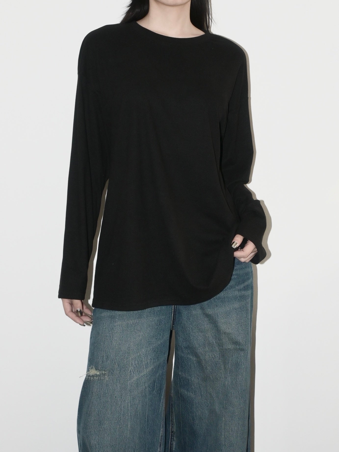 Brushed Cotton Long Sleeve