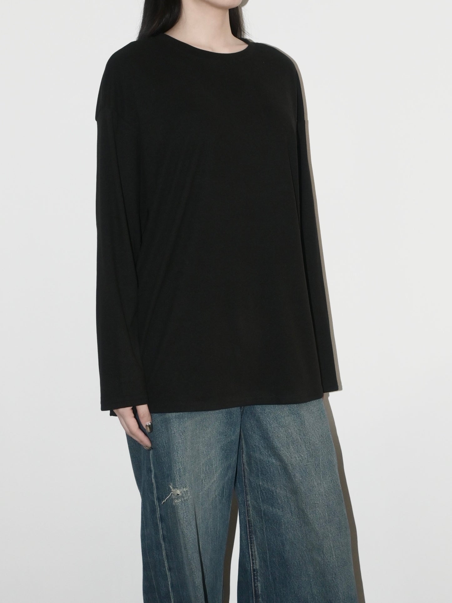 Brushed Cotton Long Sleeve