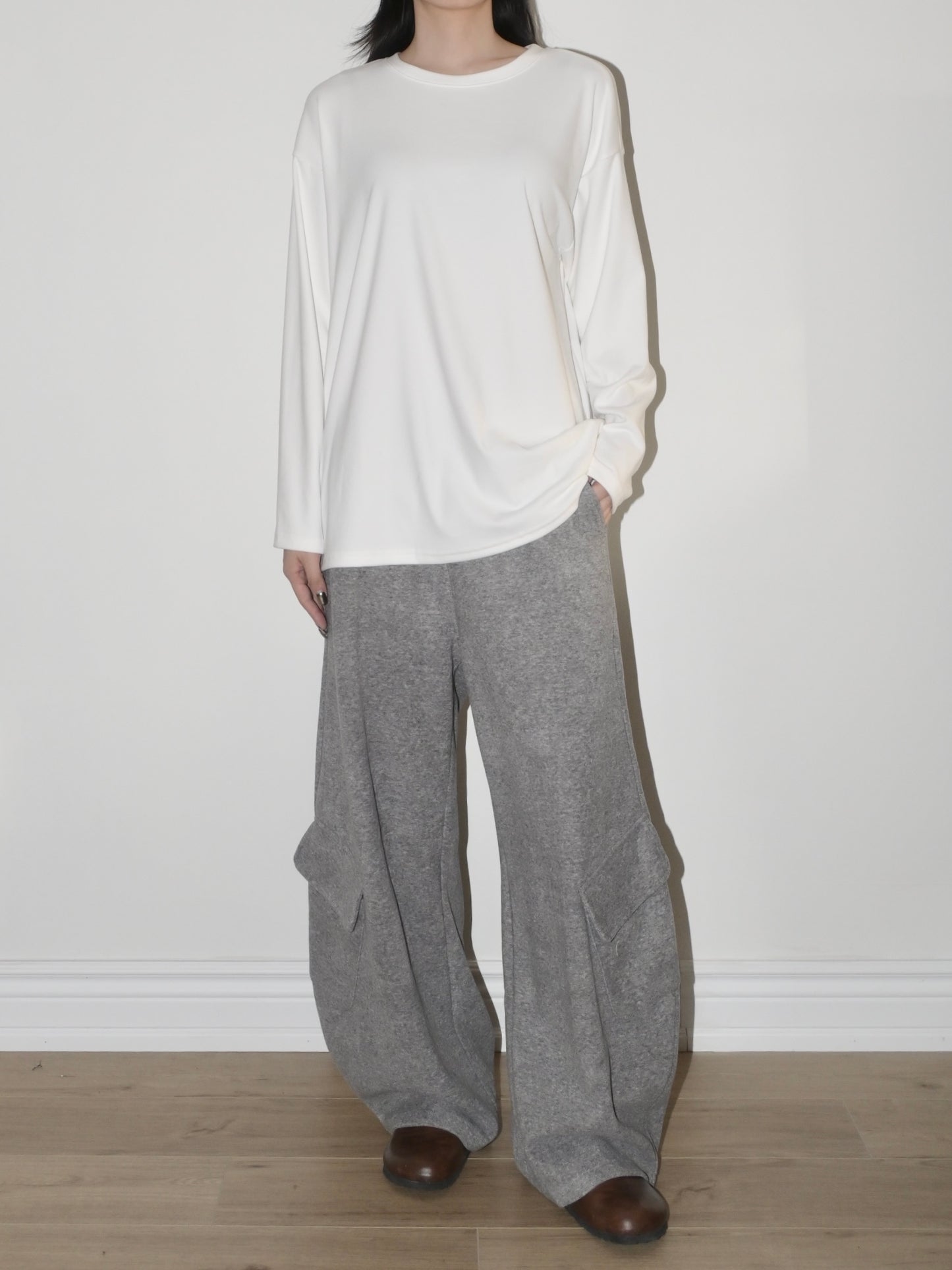 Brushed Cotton Long Sleeve