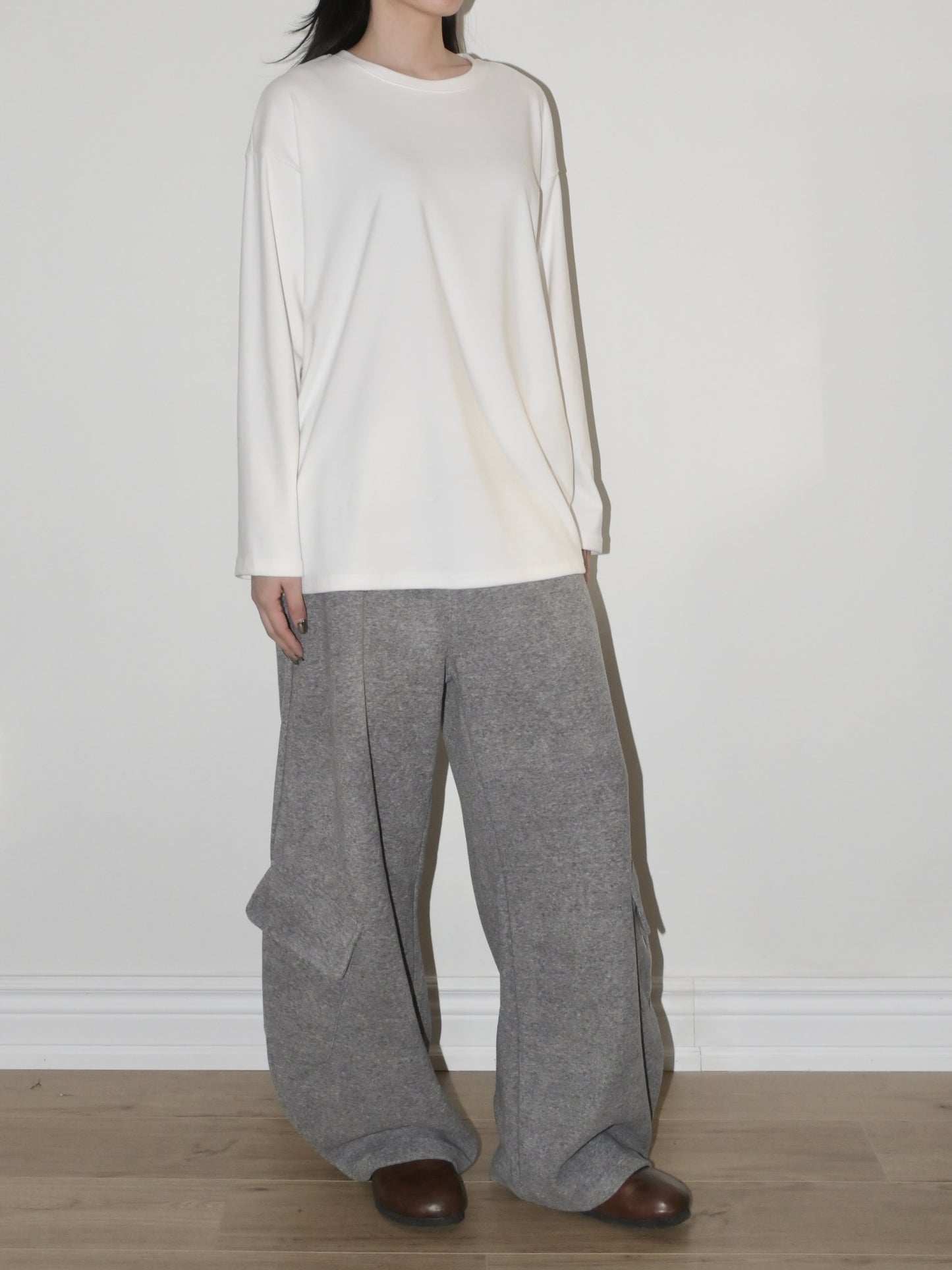 Brushed Cotton Long Sleeve