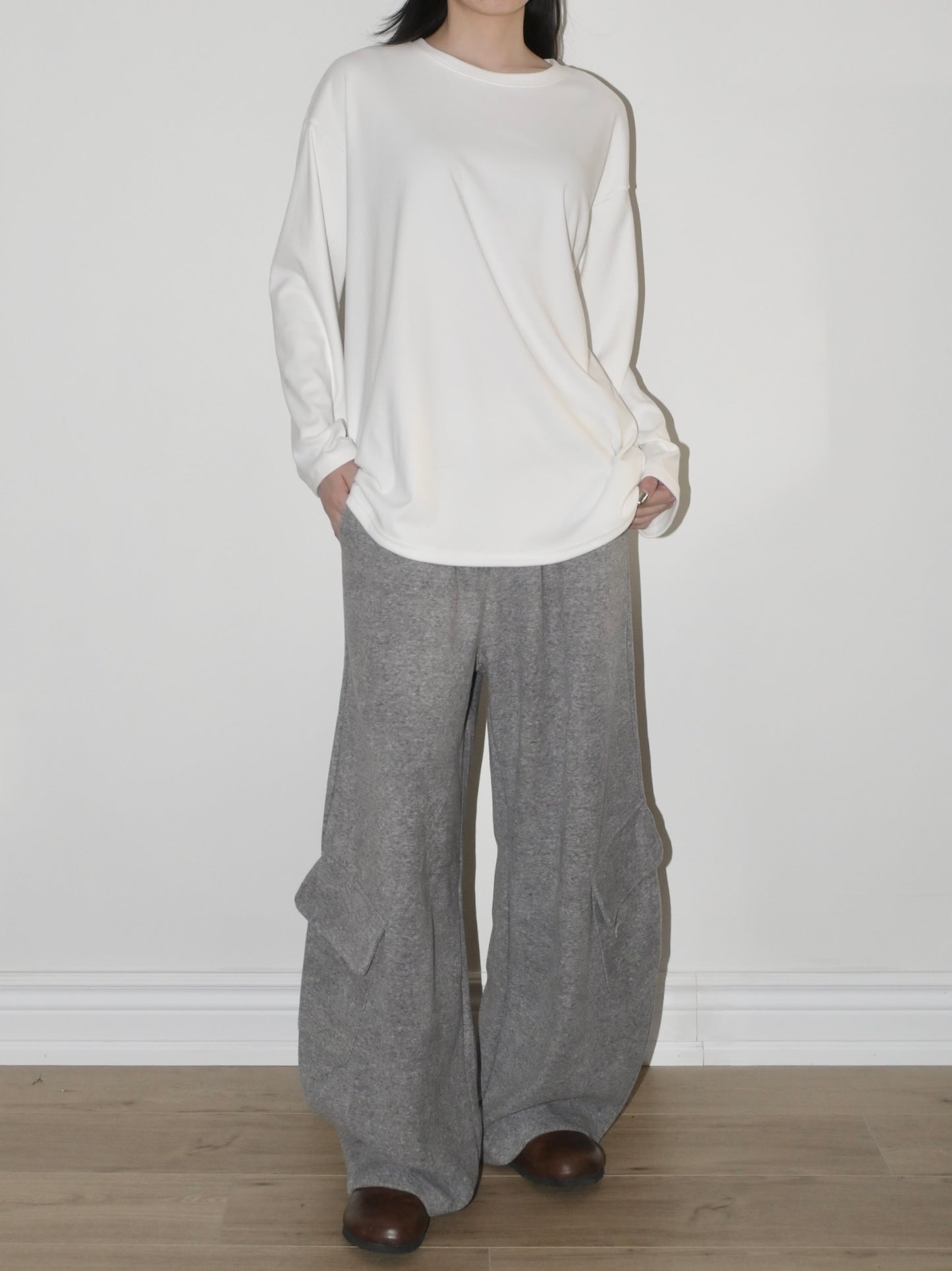 Pile Fleece Cargo Pant