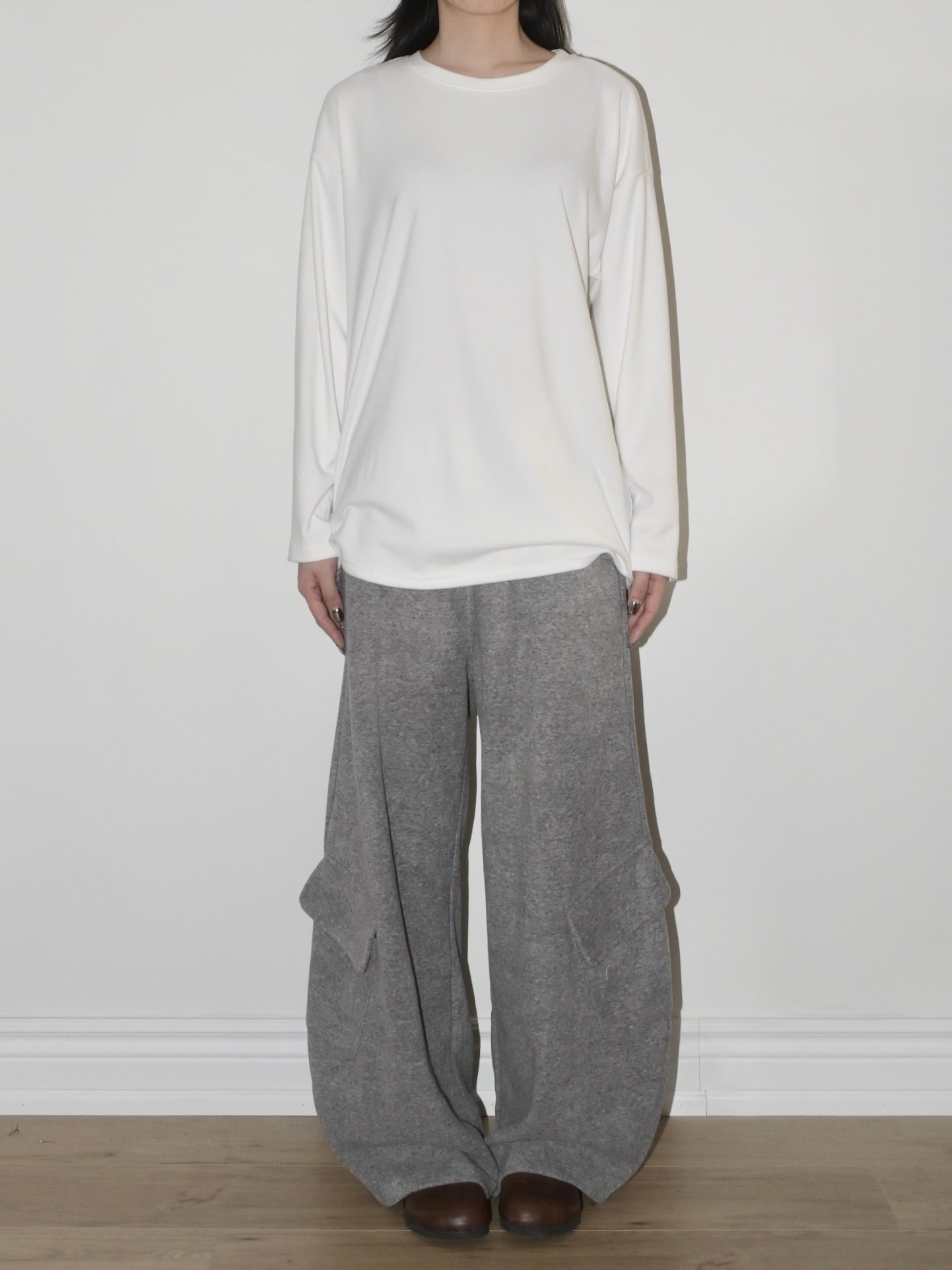 Pile Fleece Cargo Pant