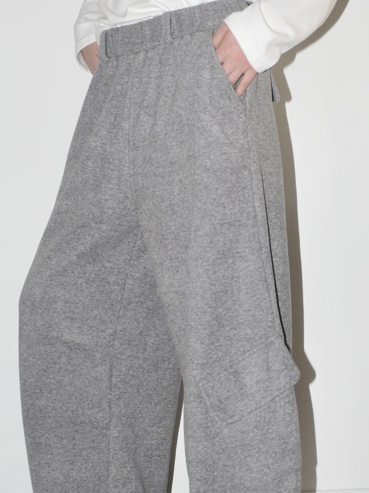 Pile Fleece Cargo Pant