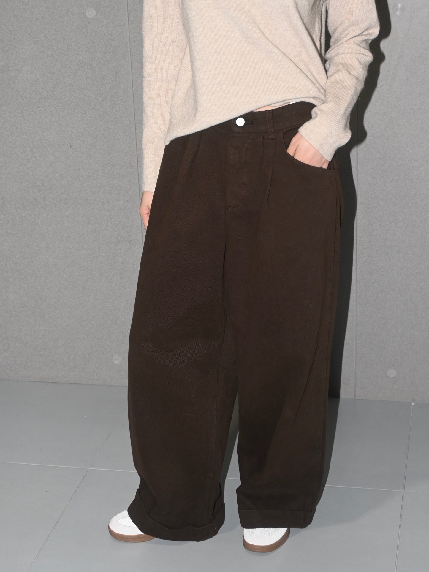 Fleece Wide Leg Pants