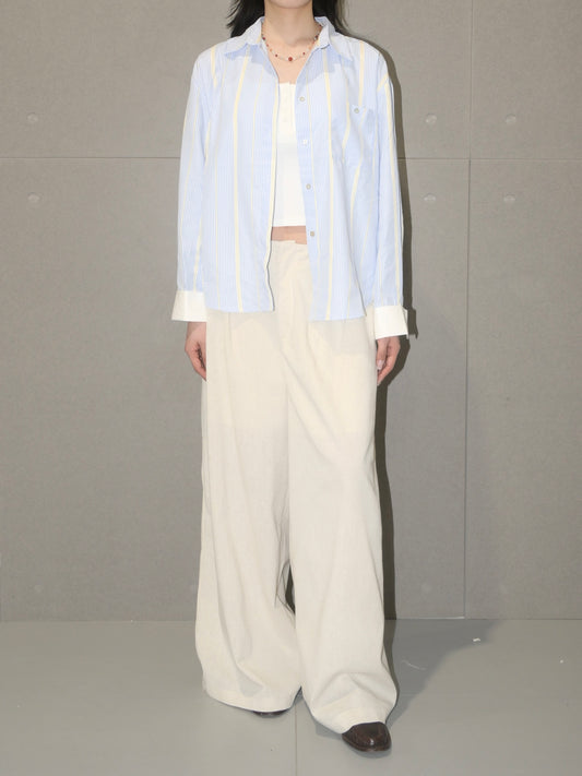 Linen Trousers with No Waistband