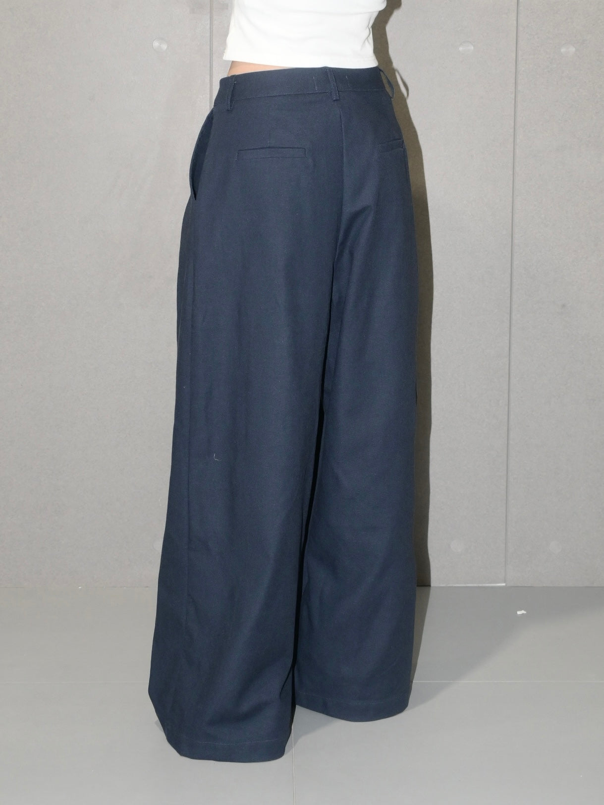 Pleated Linen Pants