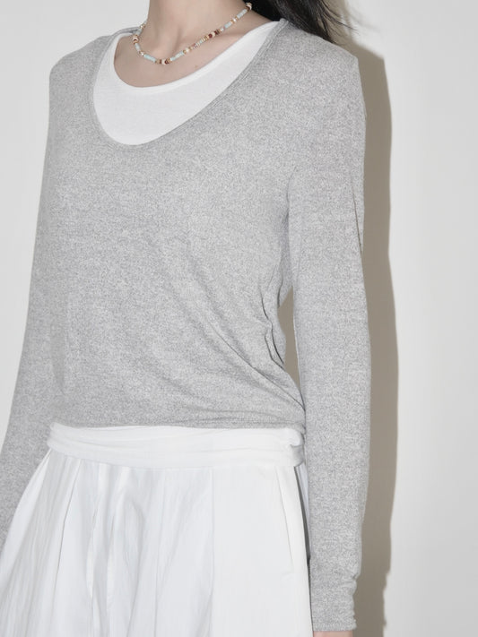 Two Piece Knit Top