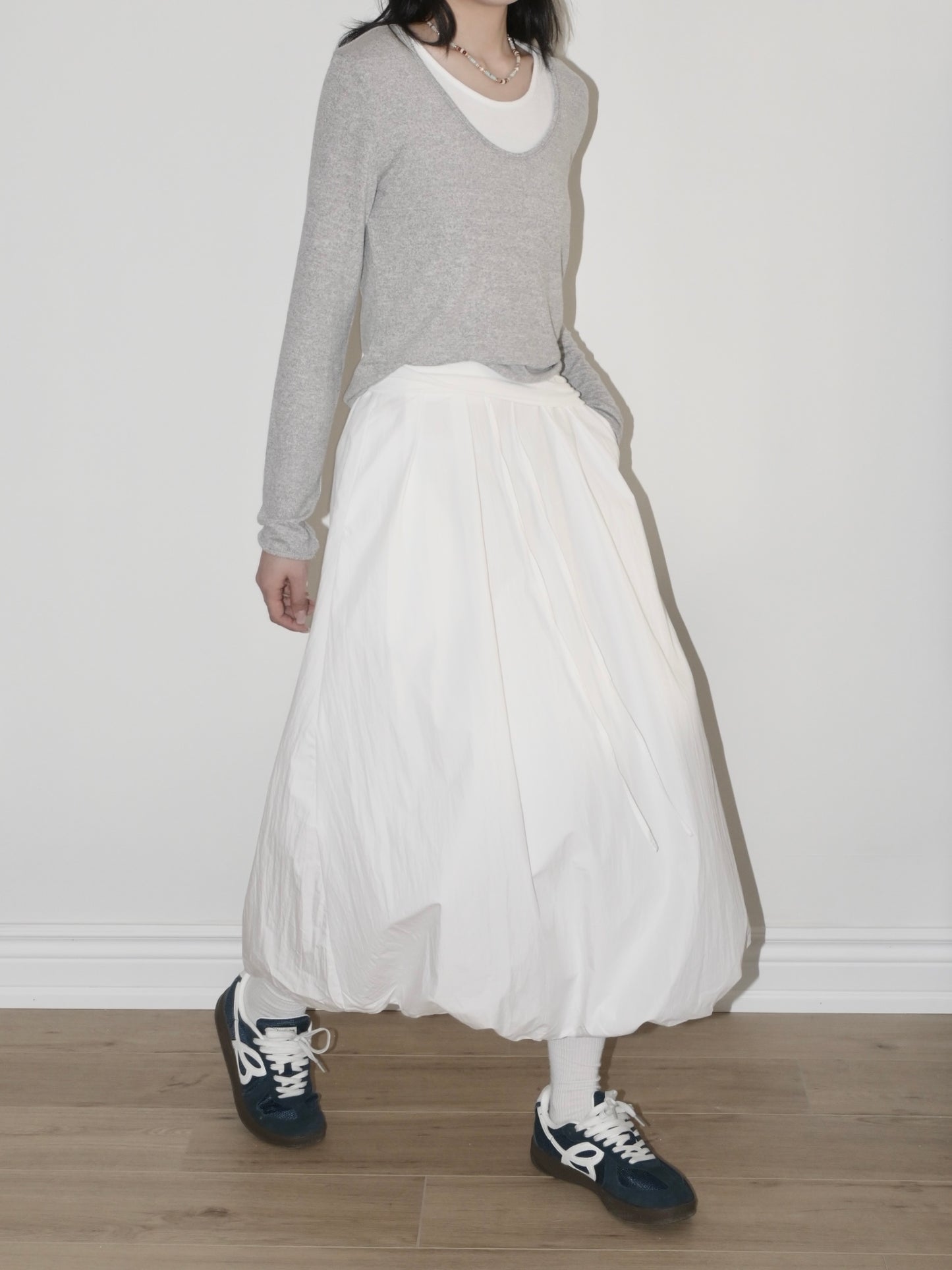 Cotton Poplin Skirt