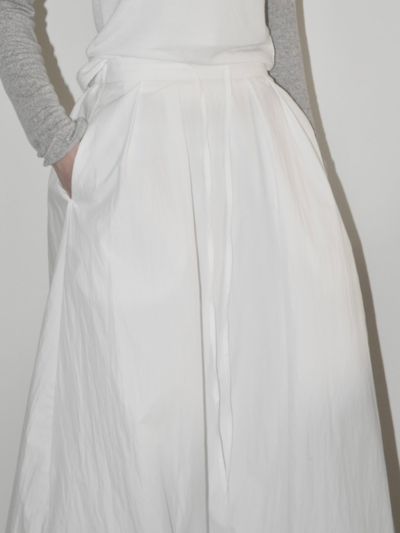 Cotton Poplin Skirt