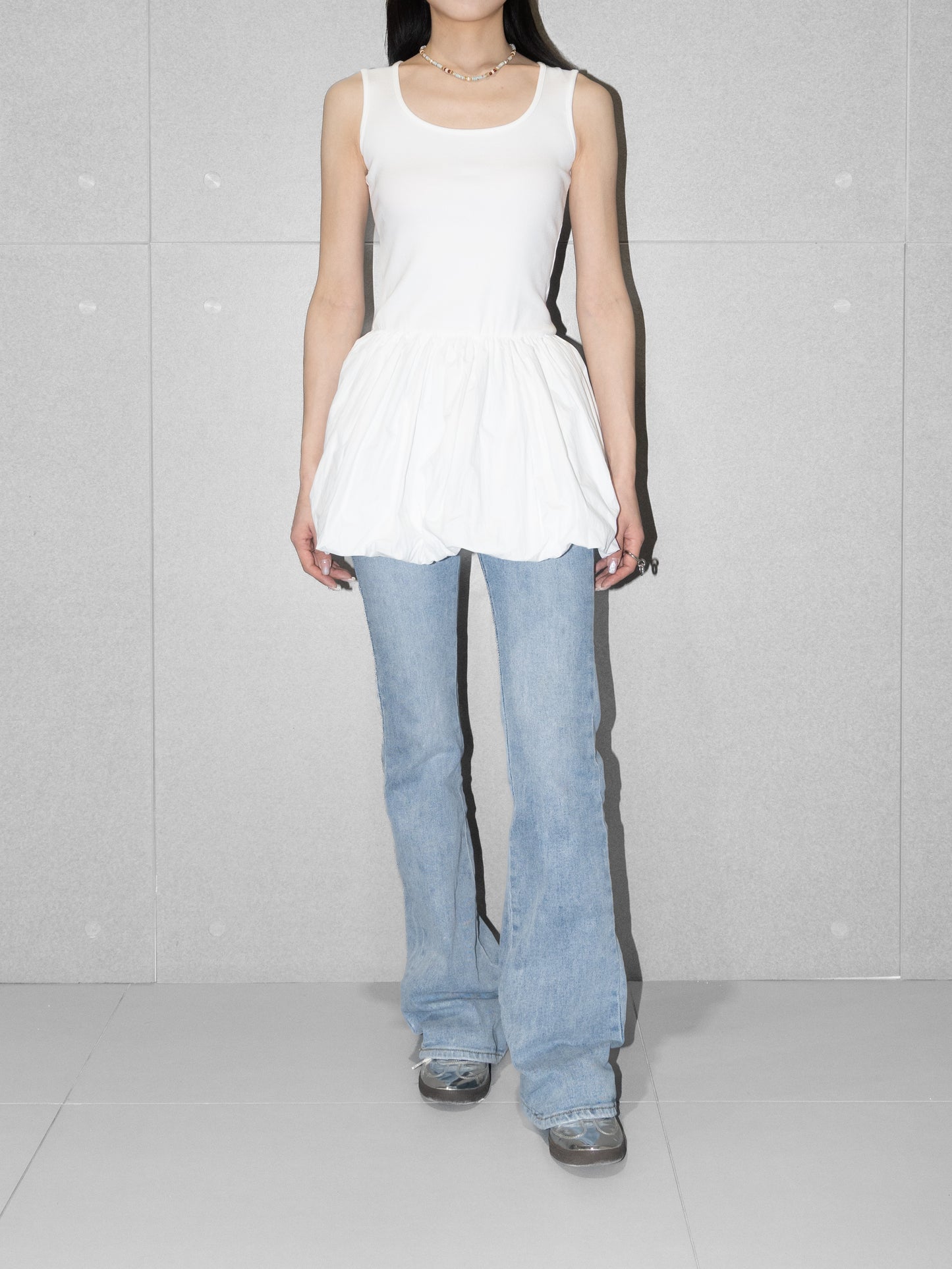Poplin Mini Dress