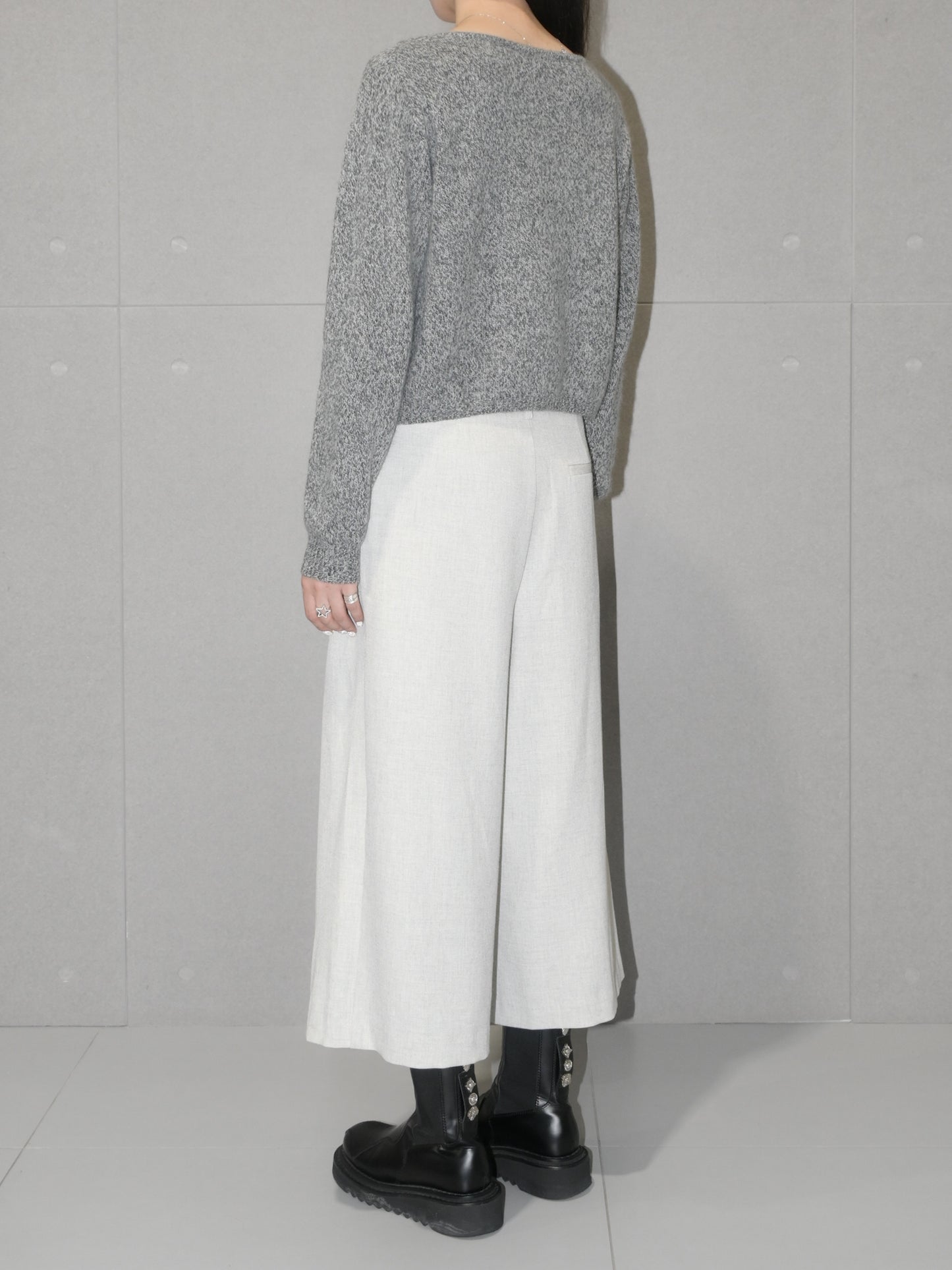 Merino Wool Wrap Sweater