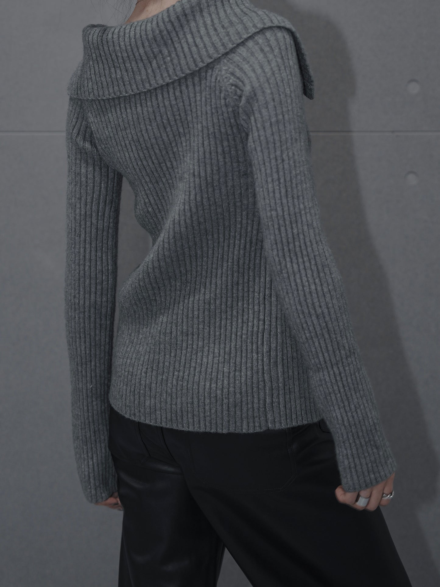 Arlo Turndown Collar Sweater